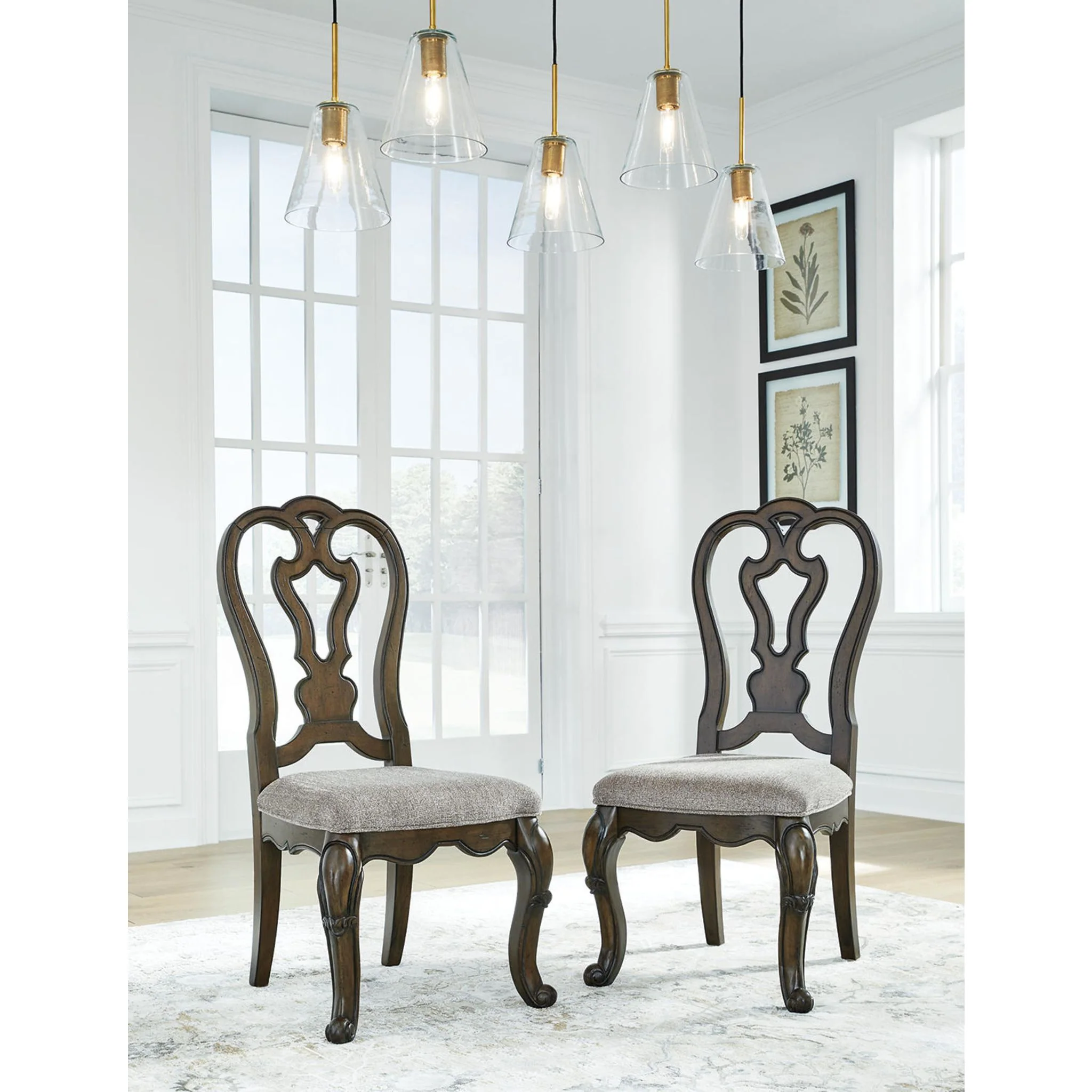 Maylee Dining Chair - Dark Brown - (D947-01) - Image 2