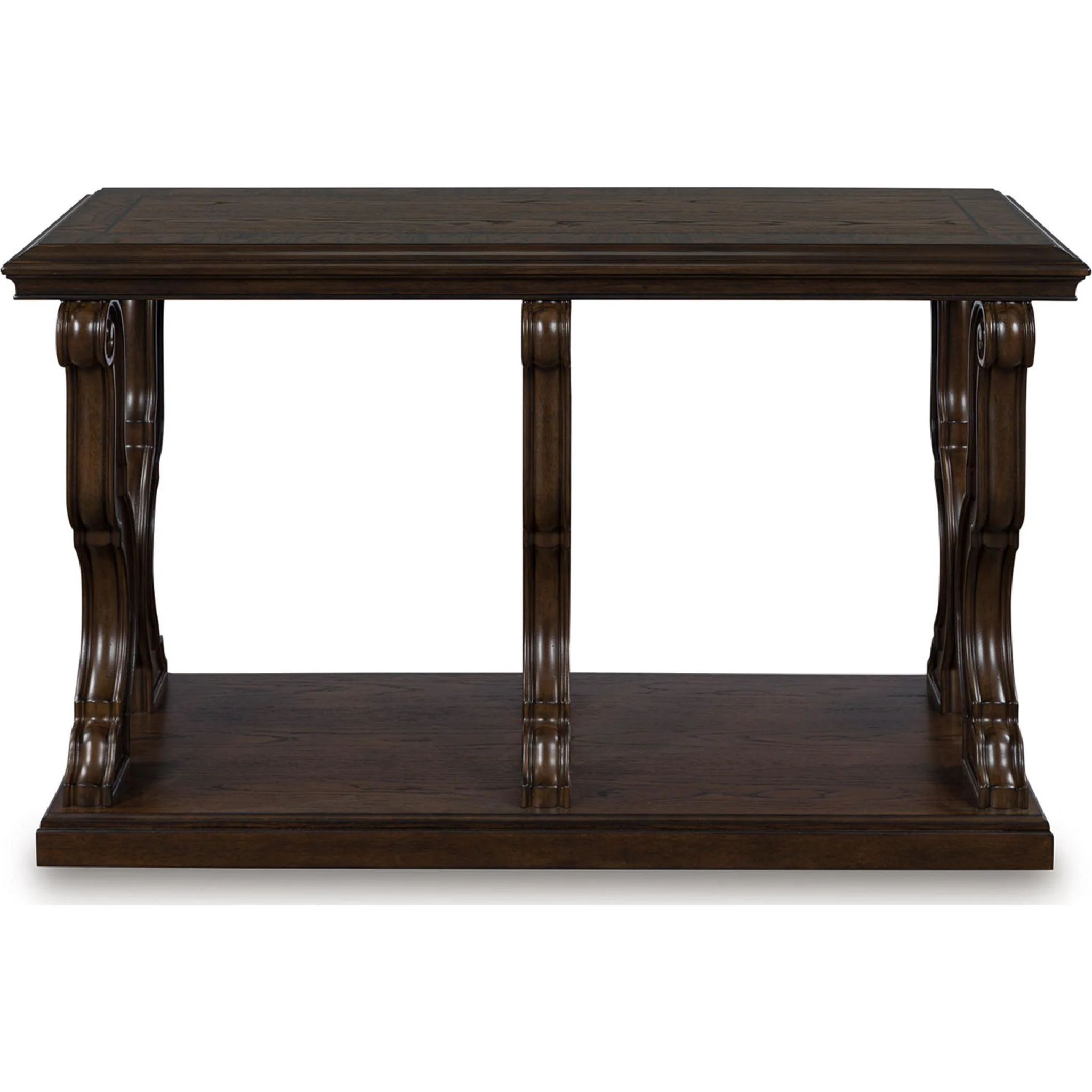 Maylee Sofa Table - Dark Brown - Image 2