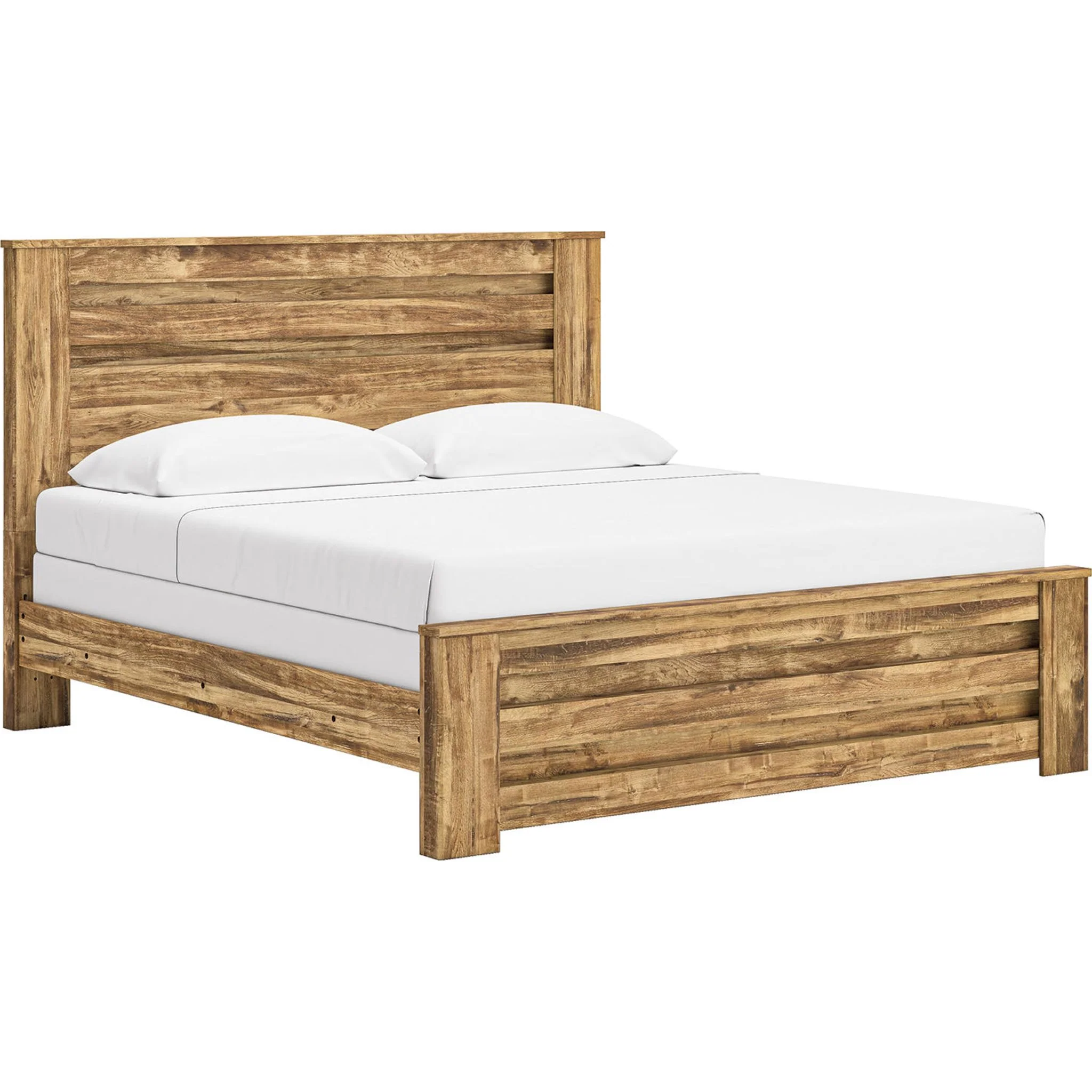 Maystonna King Panel Bed - Brown