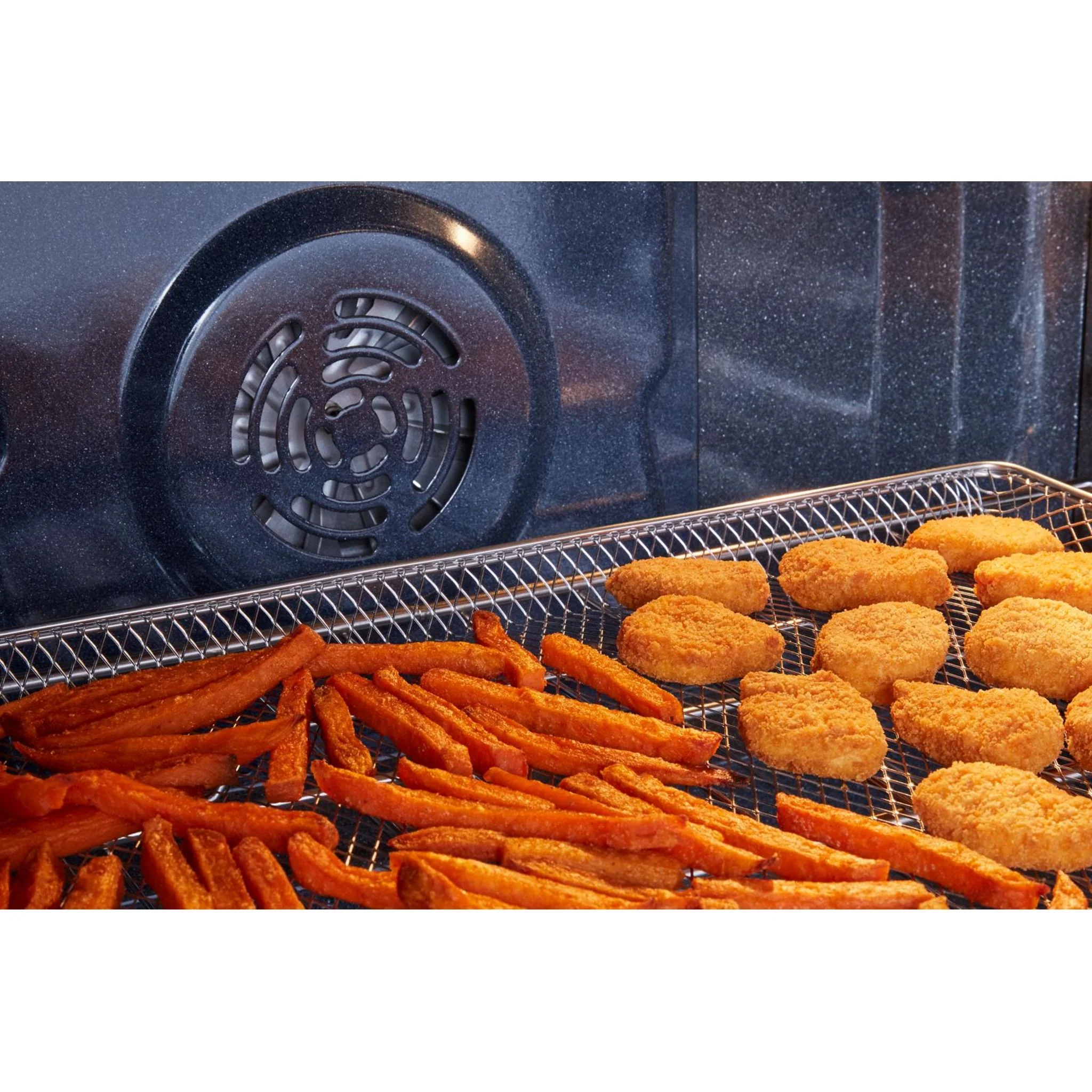 Maytag 30-Inch Wide Slide-In Electric Range with Grill Mode and No Preheat Air Fry - 5.3 Cu. Ft. -Fingerprint Resistant Stainless Steel (YMSES7030SZ) - Image 2