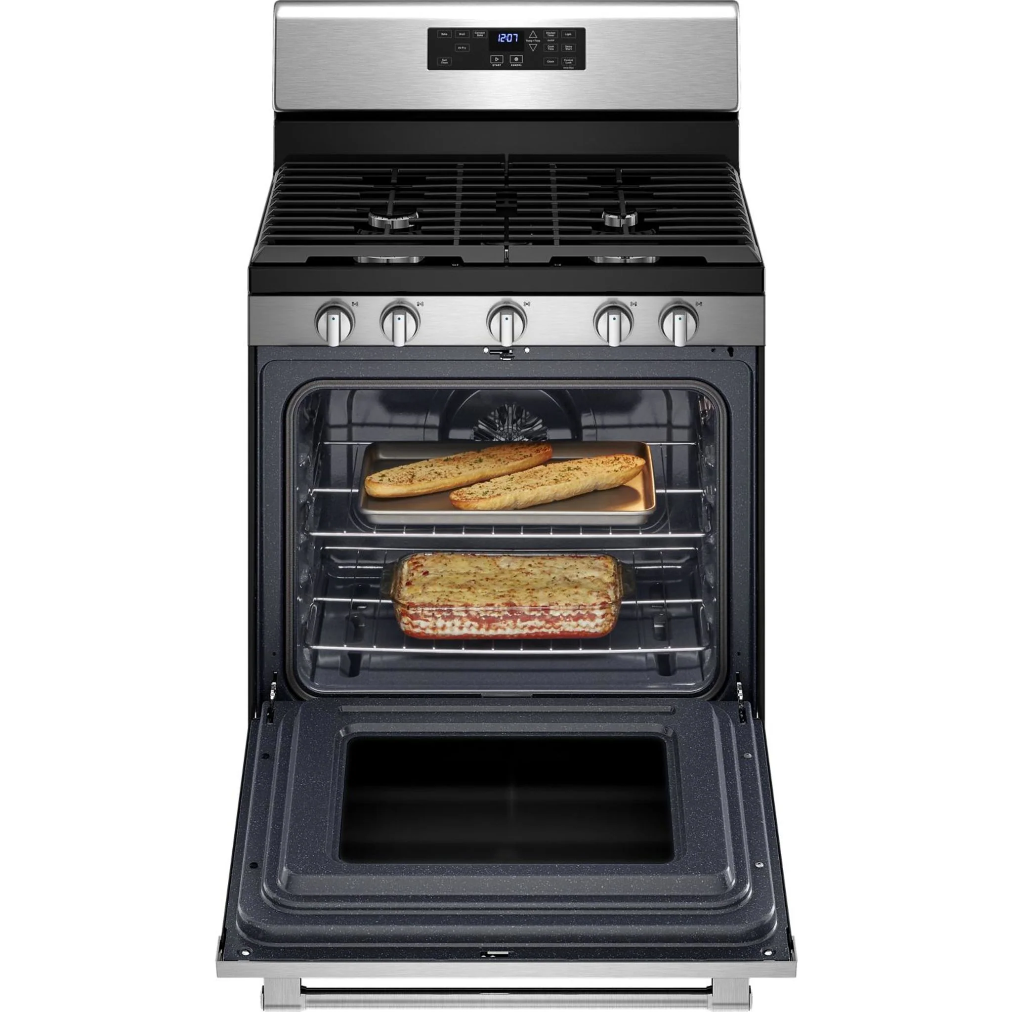 Maytag Gas Range with Air Fryer and Basket - 5.0 cu. ft. (MGR7700LZ) - Image 3