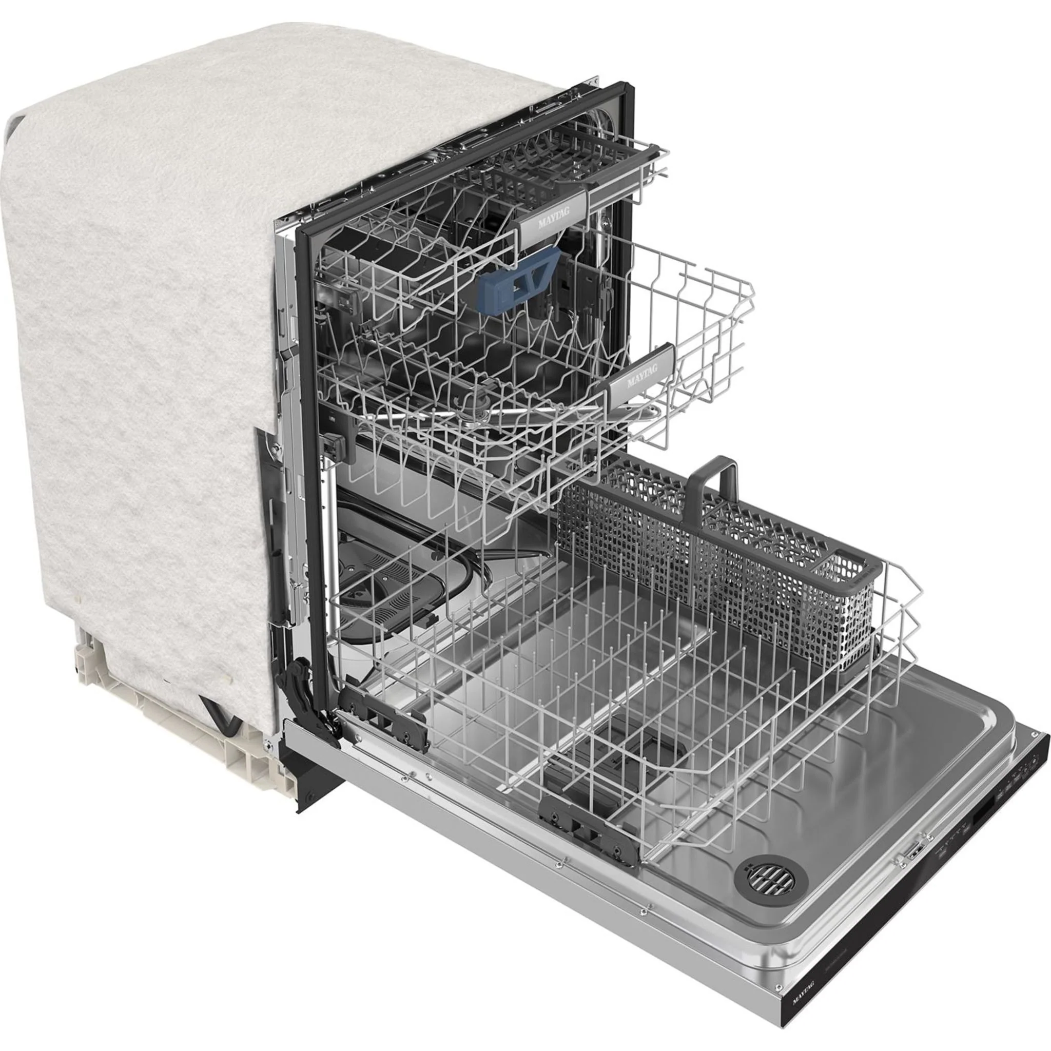 Maytag Top control dishwasher with Third Level Rack and Dual Power Filtration - Stainless Steel (MDB9979SKZ) - Image 24