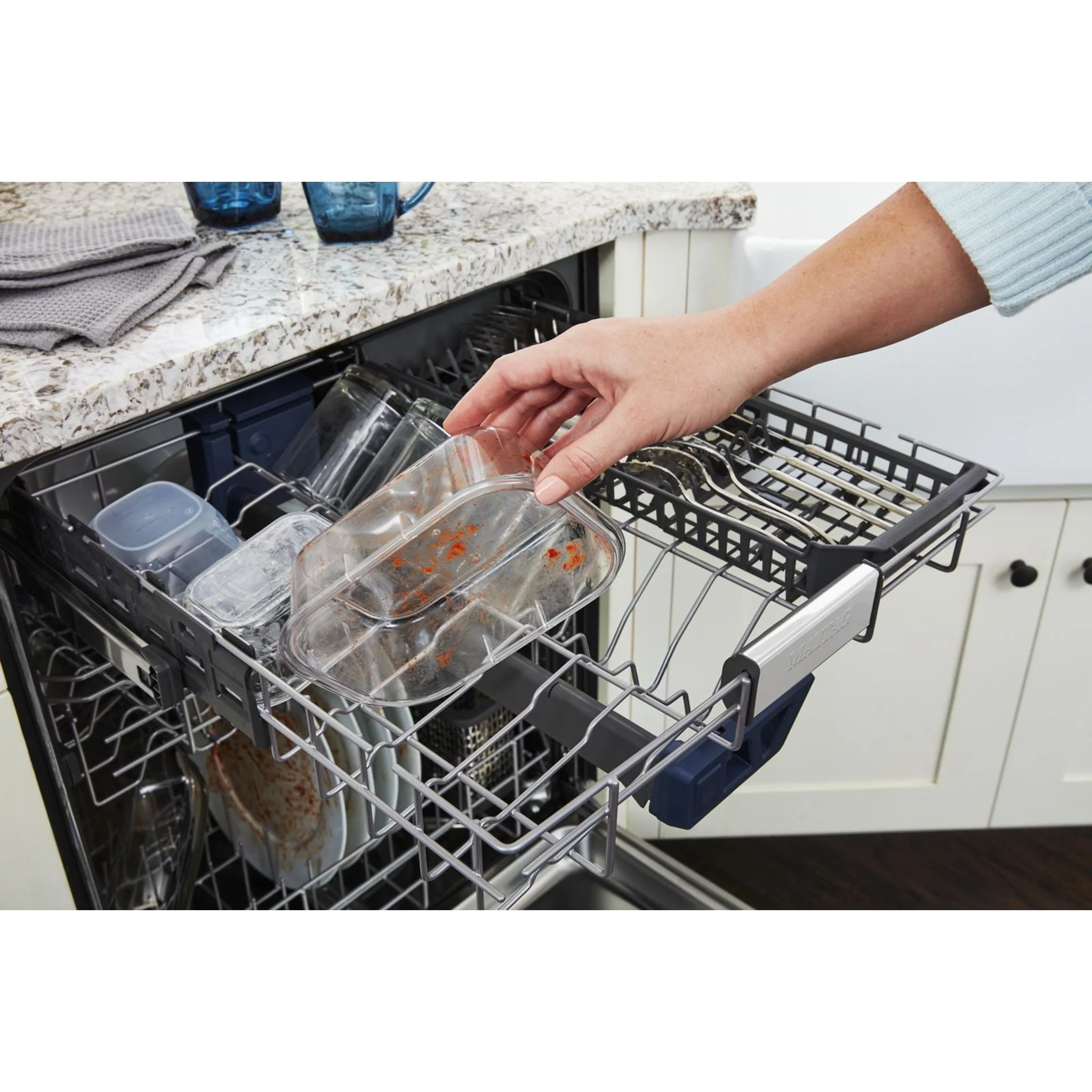 Maytag Top control dishwasher with Third Level Rack and Dual Power Filtration - Black (MDB8959SKB) - Image 31
