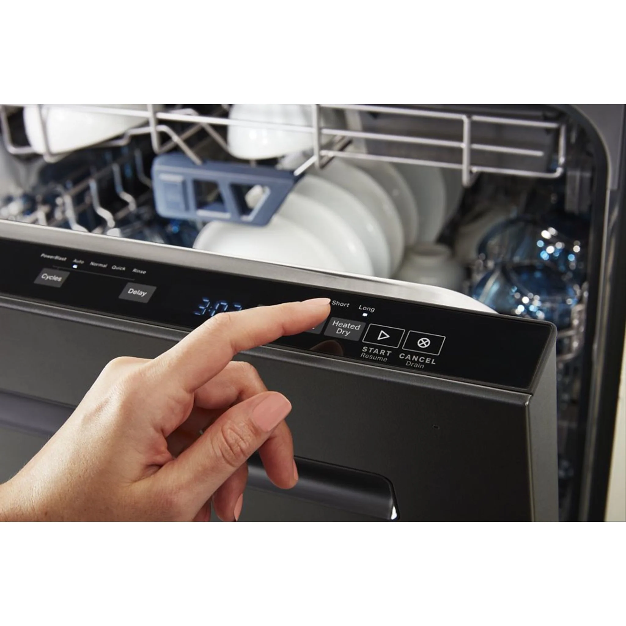Maytag Top control dishwasher with Third Level Rack and Dual Power Filtration - Black (MDB8959SKB) - Image 34