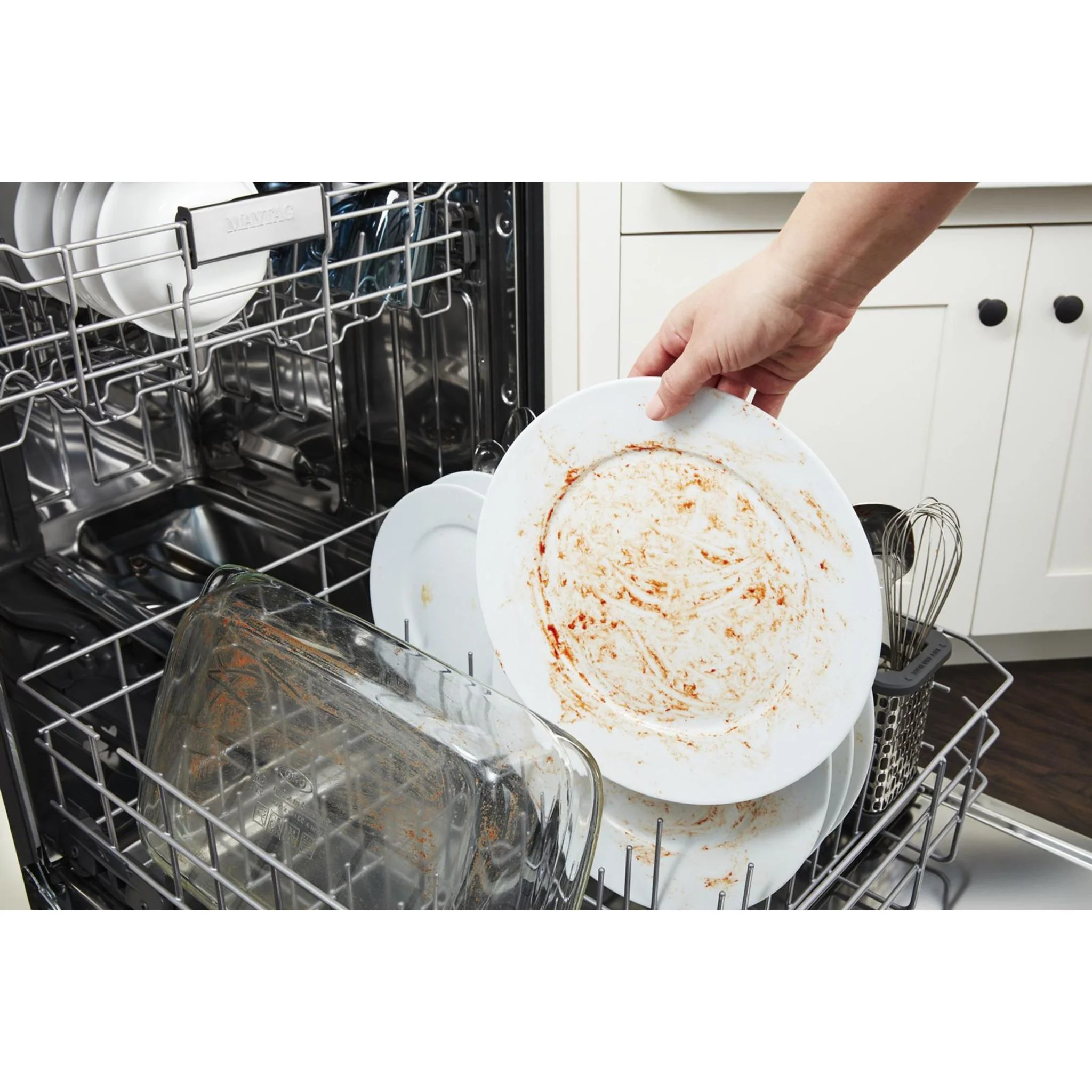 Maytag Top Control Dishwasher with Dual Power Filtration, Power  Cycle and 3rd Level Rack - Stainless Steel (MDB8959SKZ) - Image 15
