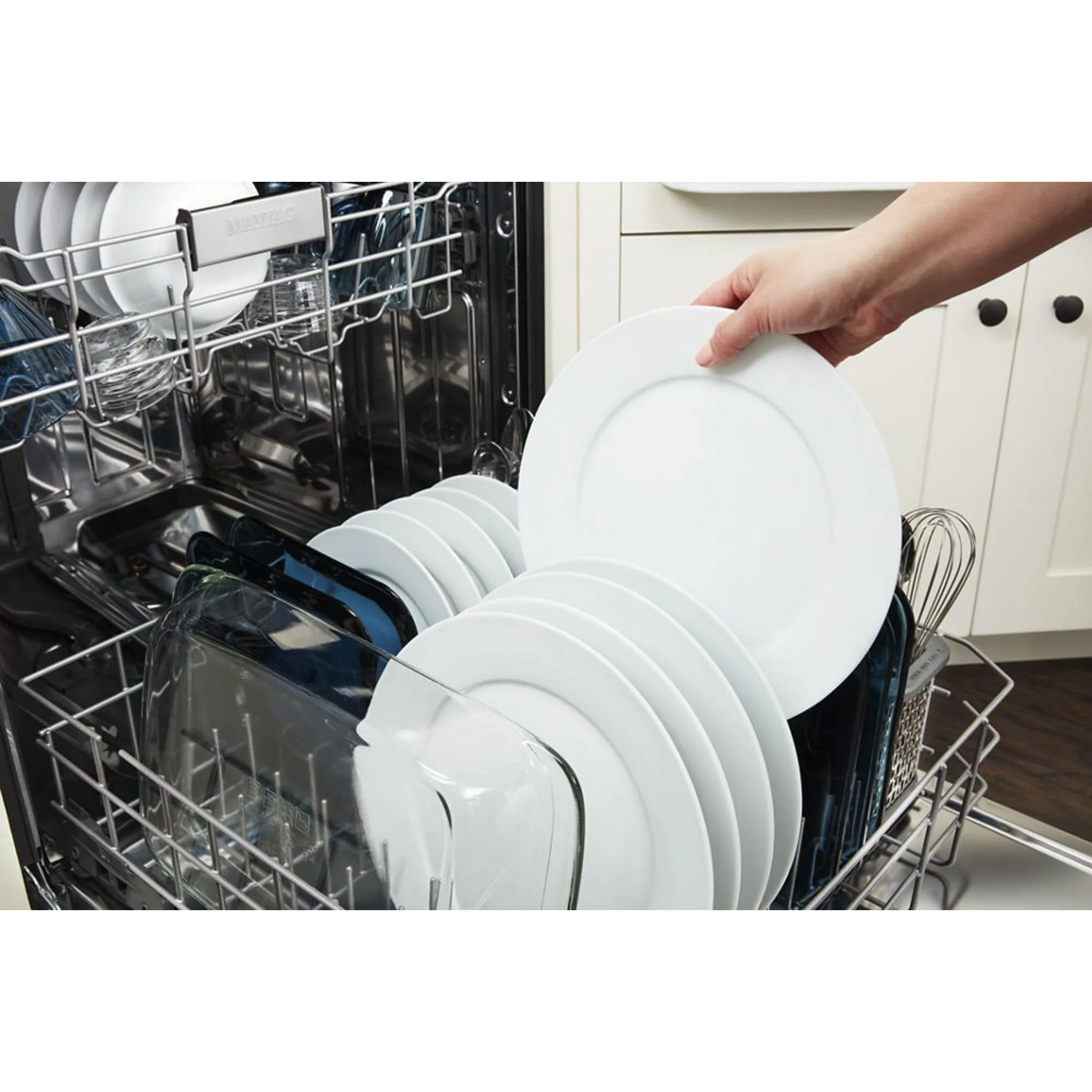 Maytag Top Control Dishwasher with Dual Power Filtration, Power  Cycle and 3rd Level Rack - Stainless Steel (MDB8959SKZ) - Image 52
