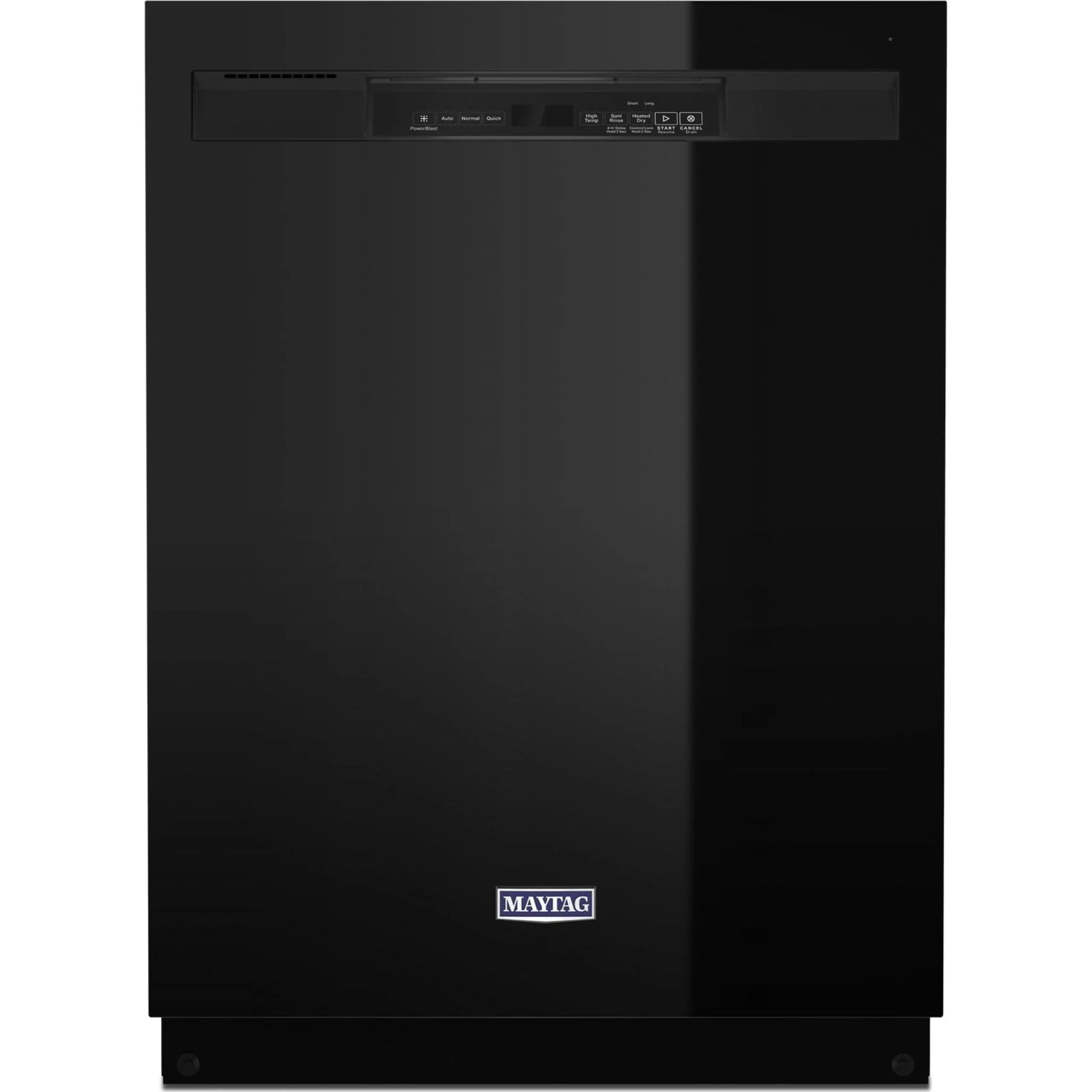 Maytag Stainless steel tub dishwasher with Dual Power Filtration -Black (MDB4949SKB)