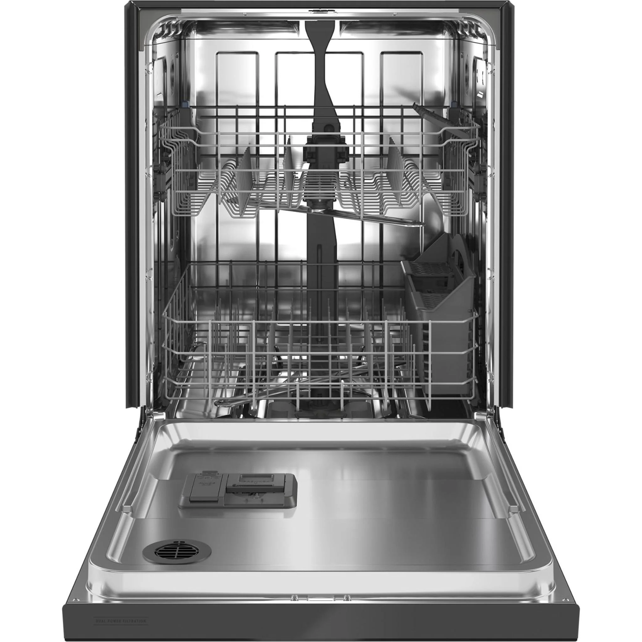 Maytag Stainless steel tub dishwasher with Dual Power Filtration -Black (MDB4949SKB) - Image 2