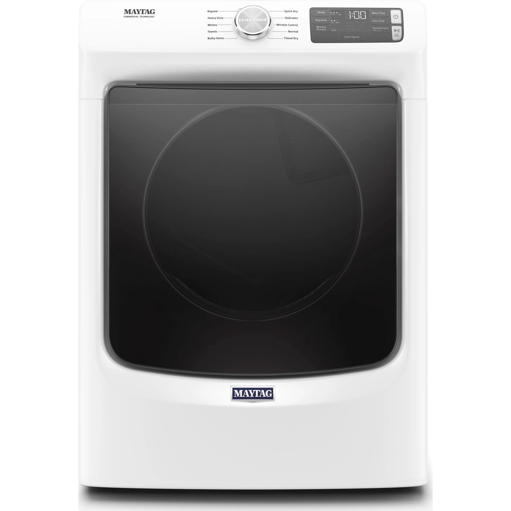 Maytag Front Load Gas Dryer with Extra Power and Quick Dry cycle - 7.3 cu. ft. -White (MGD5630HW) - Image 4