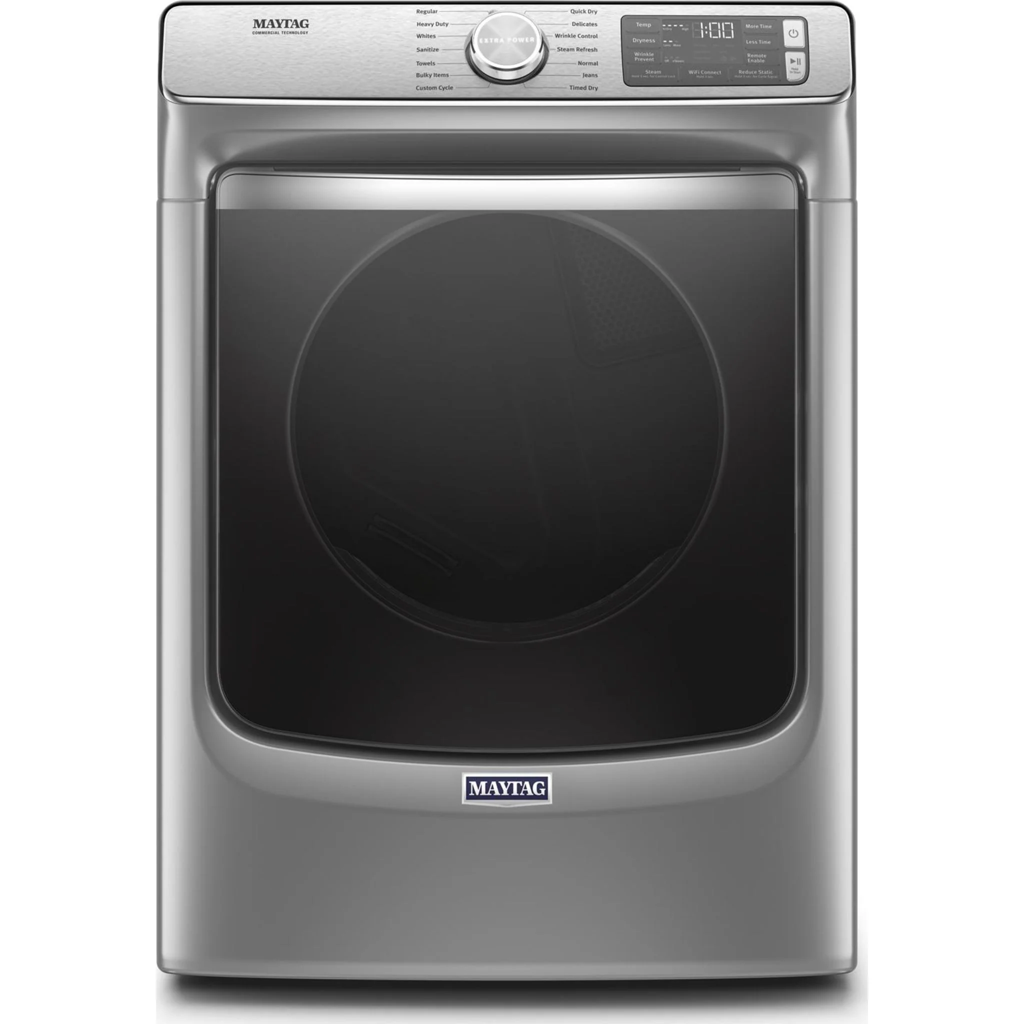 Maytag Smart Front Load Gas Dryer with Extra Power & Advanced Moisture Sensing - 7.3 Cu. Ft. - Metallic Slate (MGD8630HC) - Image 26