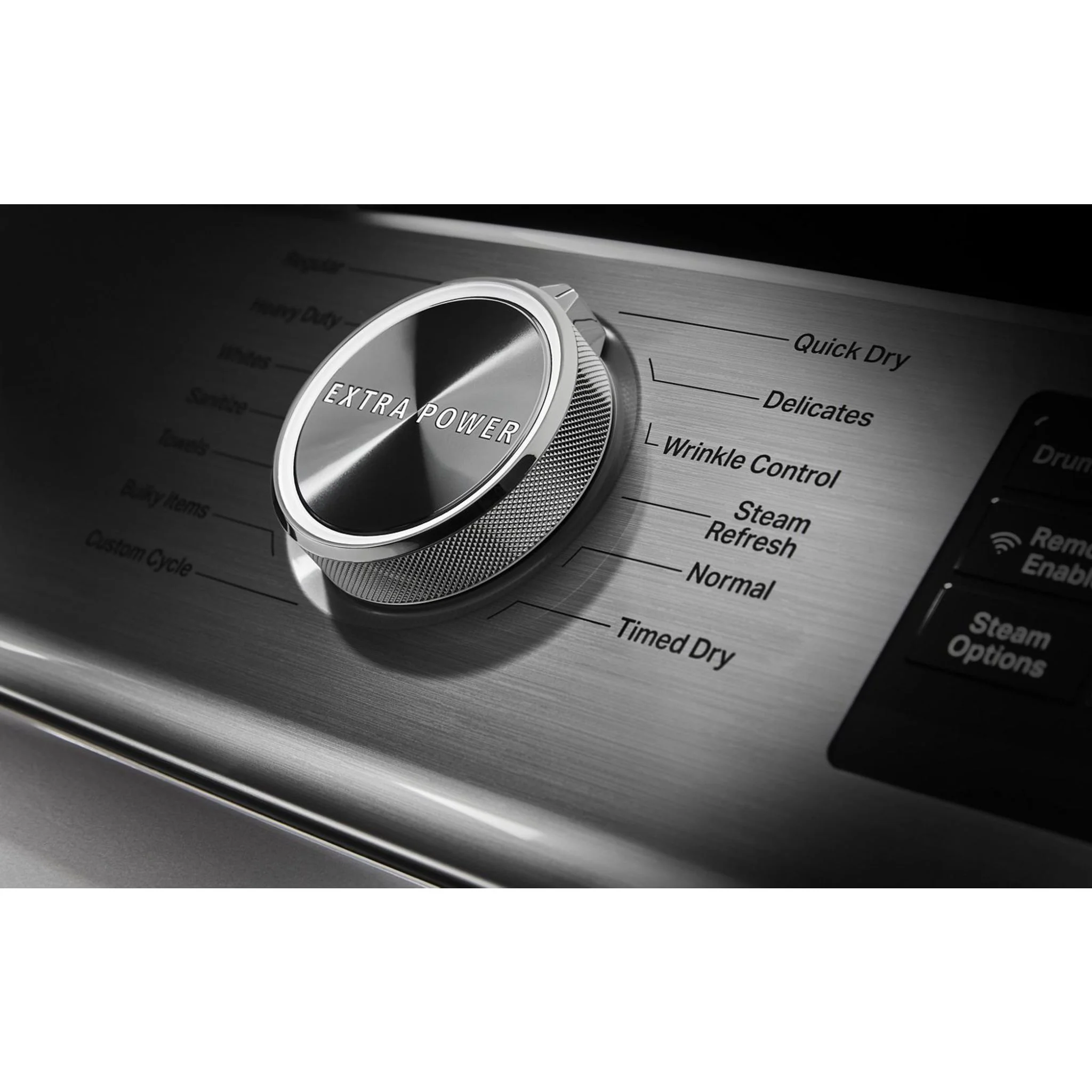 Maytag Smart Top Load Electric Dryer with Extra Power Button - 7.4 cu.ft. - Metallic Slate (YMED7230HC) - Image 22