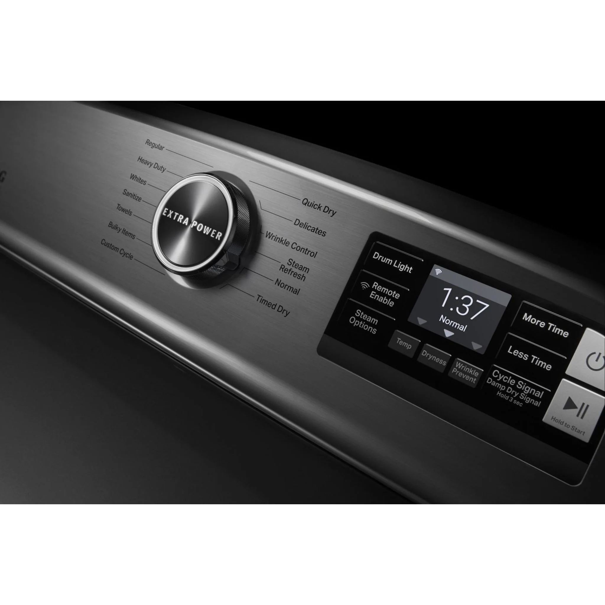 Maytag Smart Top Load Electric Dryer with Extra Power Button - 7.4 cu.ft. - Metallic Slate (YMED7230HC) - Image 26