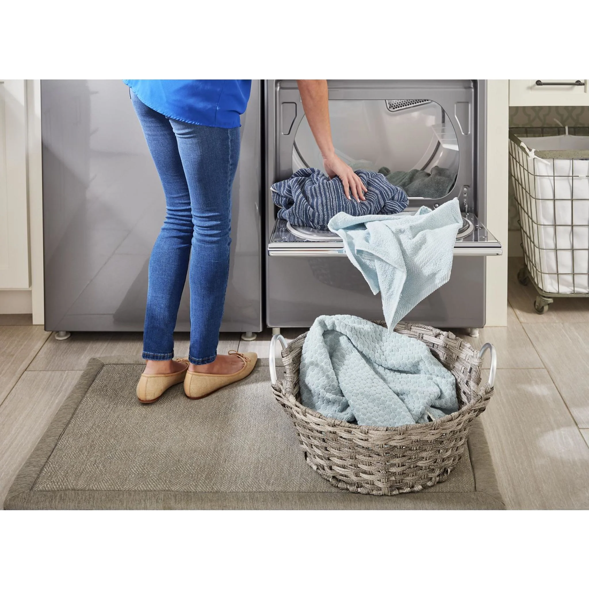 Maytag Smart Top Load Electric Dryer with Extra Power Button - 7.4 cu.ft. - Metallic Slate (YMED7230HC) - Image 27
