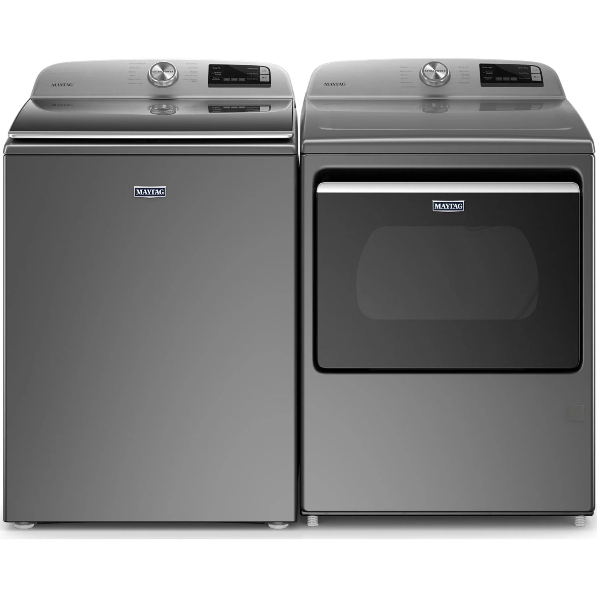 Maytag Smart Top Load Gas Dryer with Extra Power Button - 7.4 cu.ft. - Metallic Slate (MGD6230HC) - Image 29