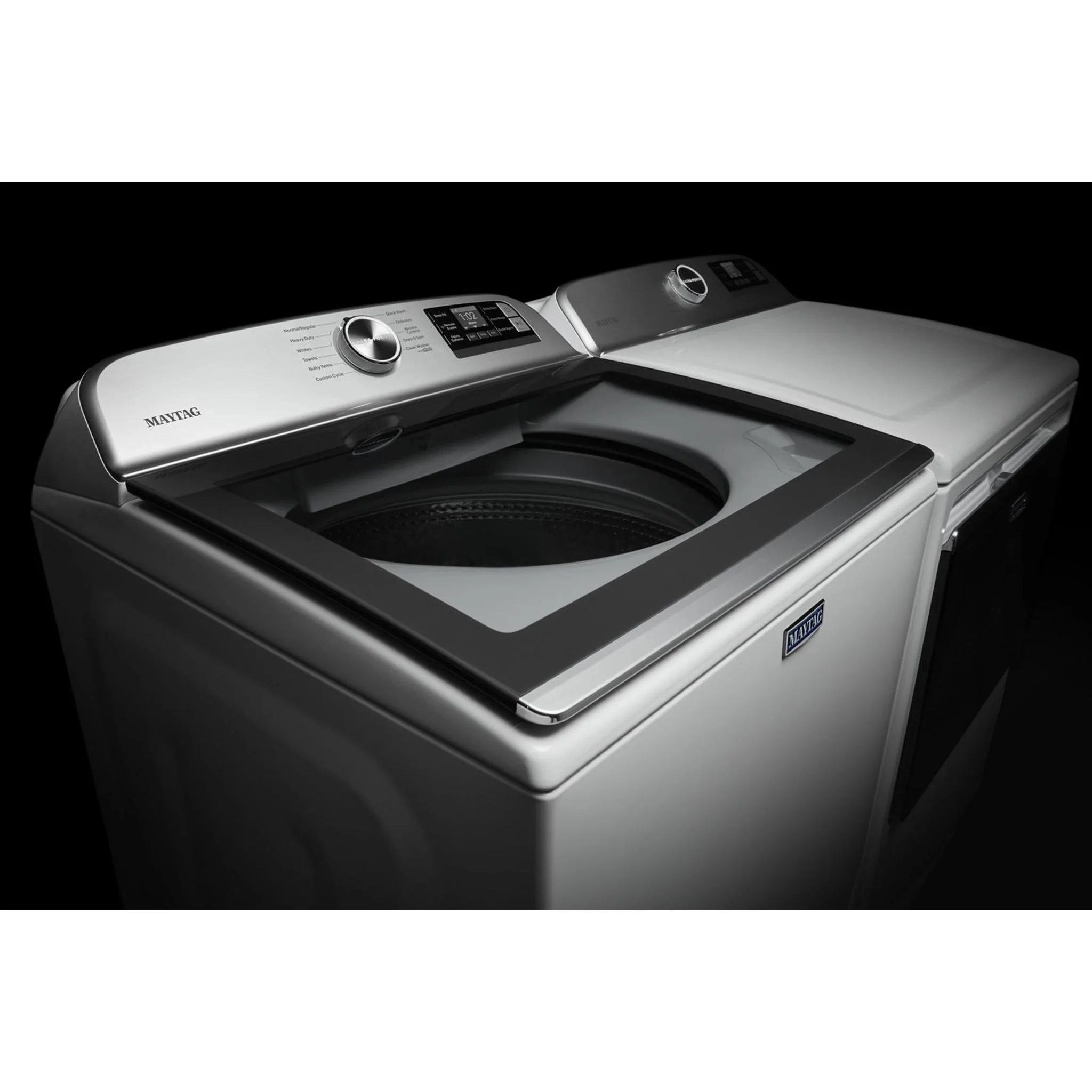 Maytag Smart Top Load Gas Dryer with Extra Power Button - 7.4 cu.ft. - White (MGD6230HW) - Image 37