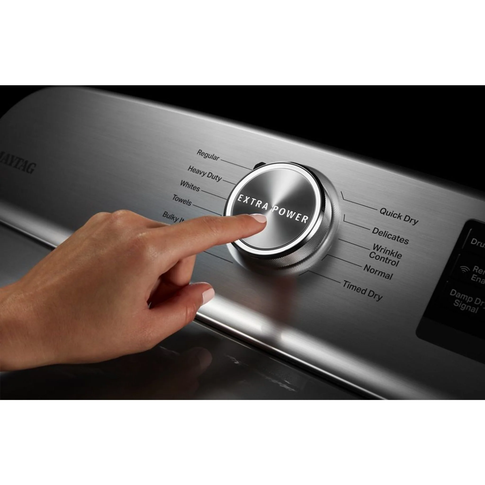 Maytag Smart Top Load Gas Dryer with Extra Power Button - 7.4 cu.ft. - White (MGD6230HW) - Image 39