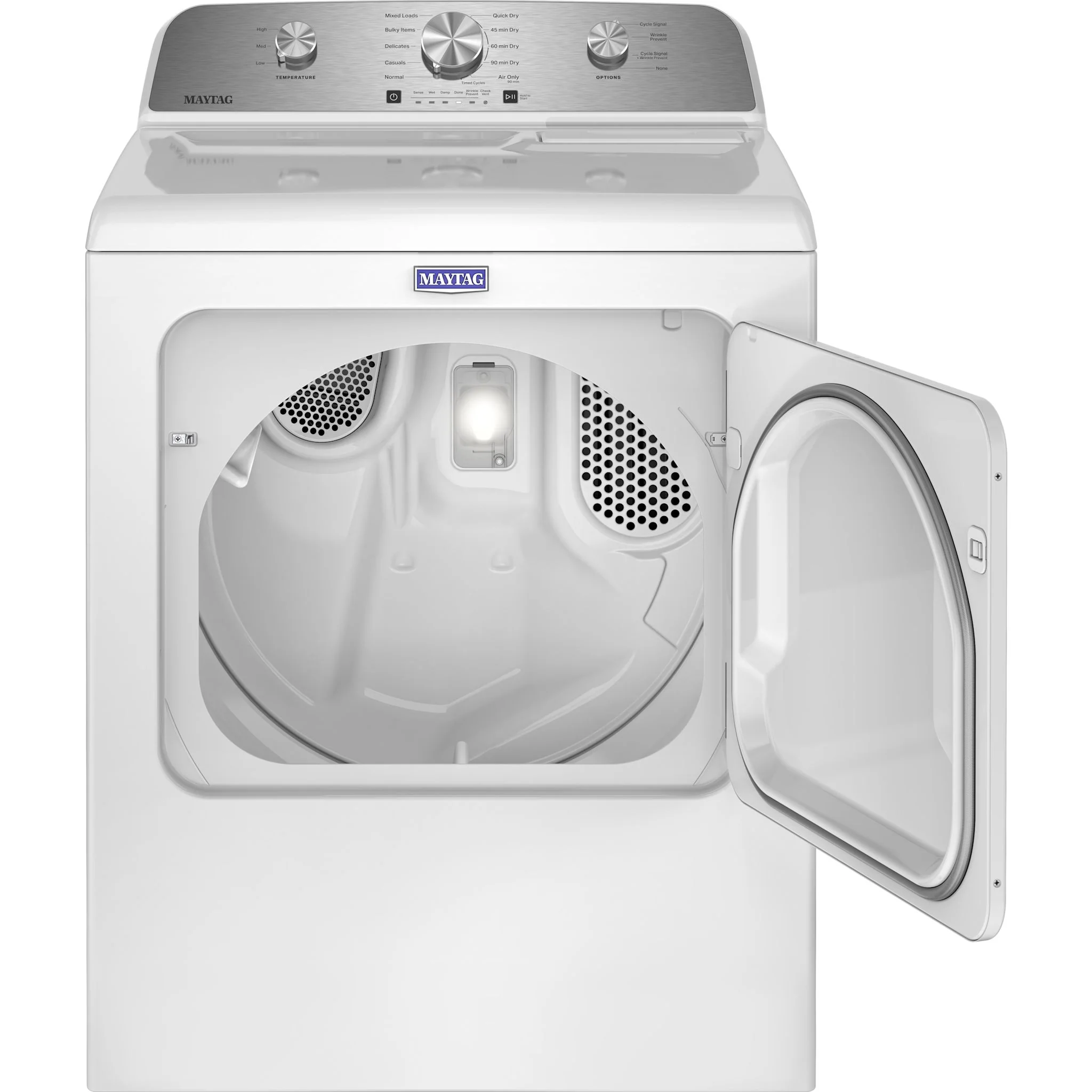 Maytag 7.0 Cu. Ft. Capacity Electric Dryer - White (YMED4205SW) - Image 4