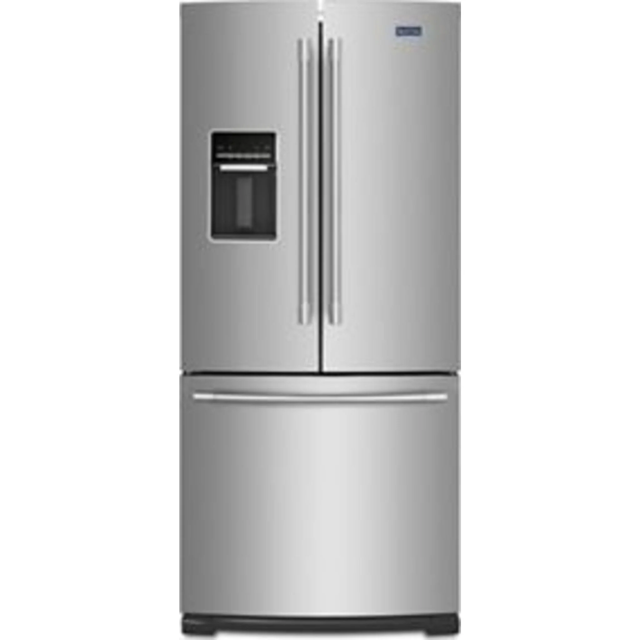 Maytag 30-Inch Wide French Door Refrigerator with Exterior Water Dispenser- 20 Cu. Ft. -Fingerprint Resistant Stainless Steel (MFW2055FRZ) - Image 16
