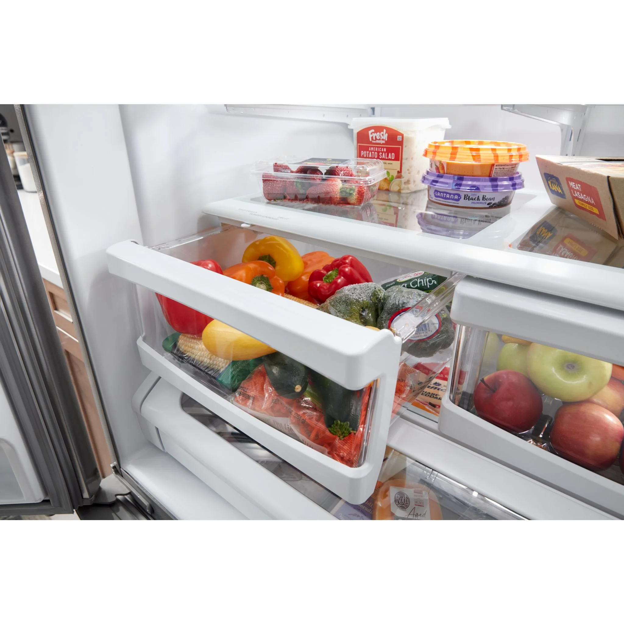 Maytag French Door Bottom Mount Refrigerator with Max Cool Setting -Fingerprint Resistant Stainless Steel (MRFF4236RZ) - Image 15