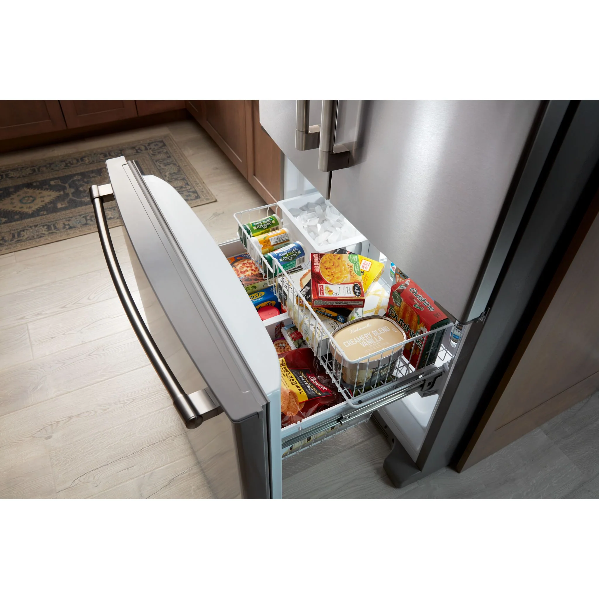 Maytag French Door Bottom Mount Refrigerator with Max Cool Setting -Fingerprint Resistant Stainless Steel (MRFF4236RZ) - Image 17