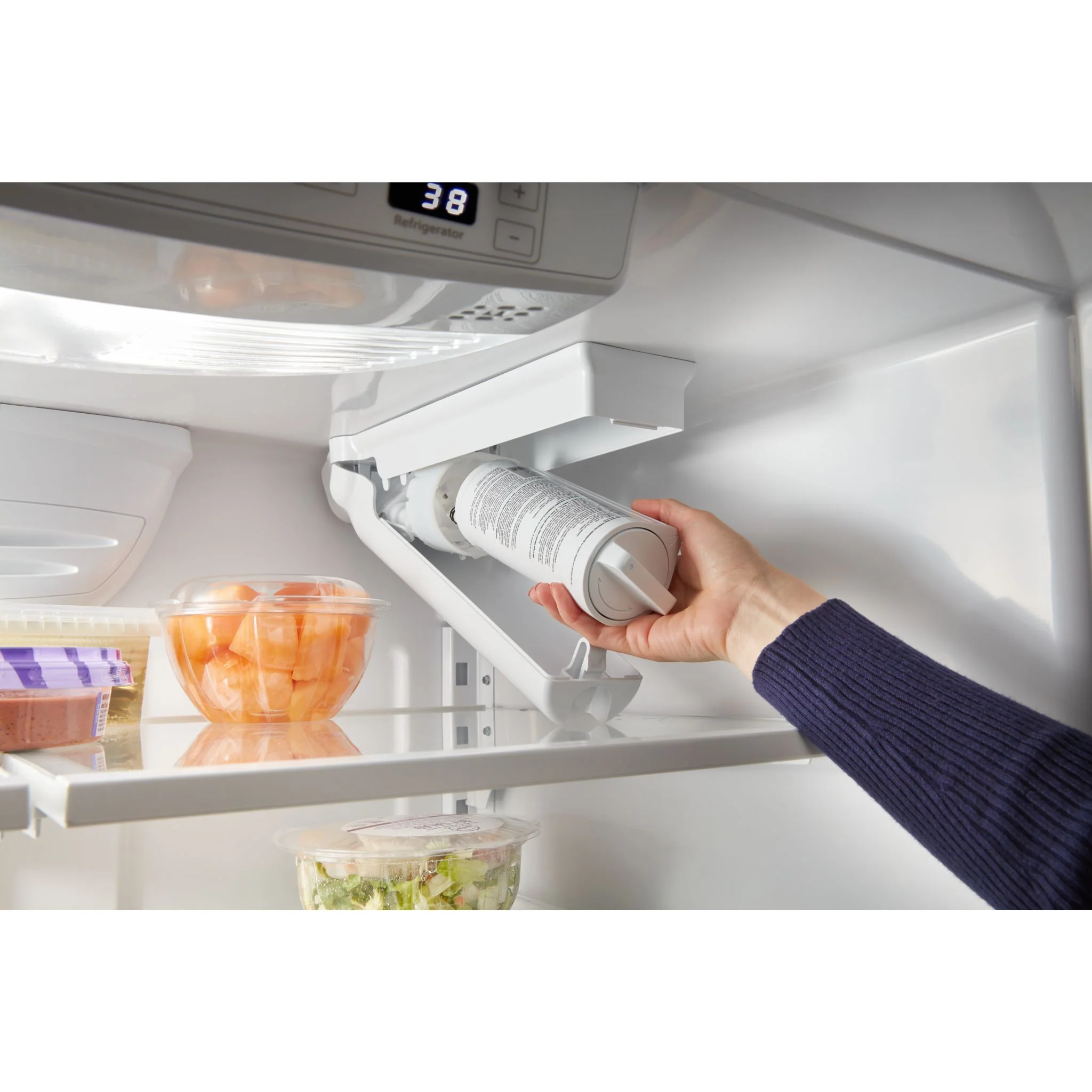 Maytag French Door Bottom Mount Refrigerator with Max Cool Setting -Fingerprint Resistant Stainless Steel (MRFF4236RZ) - Image 19