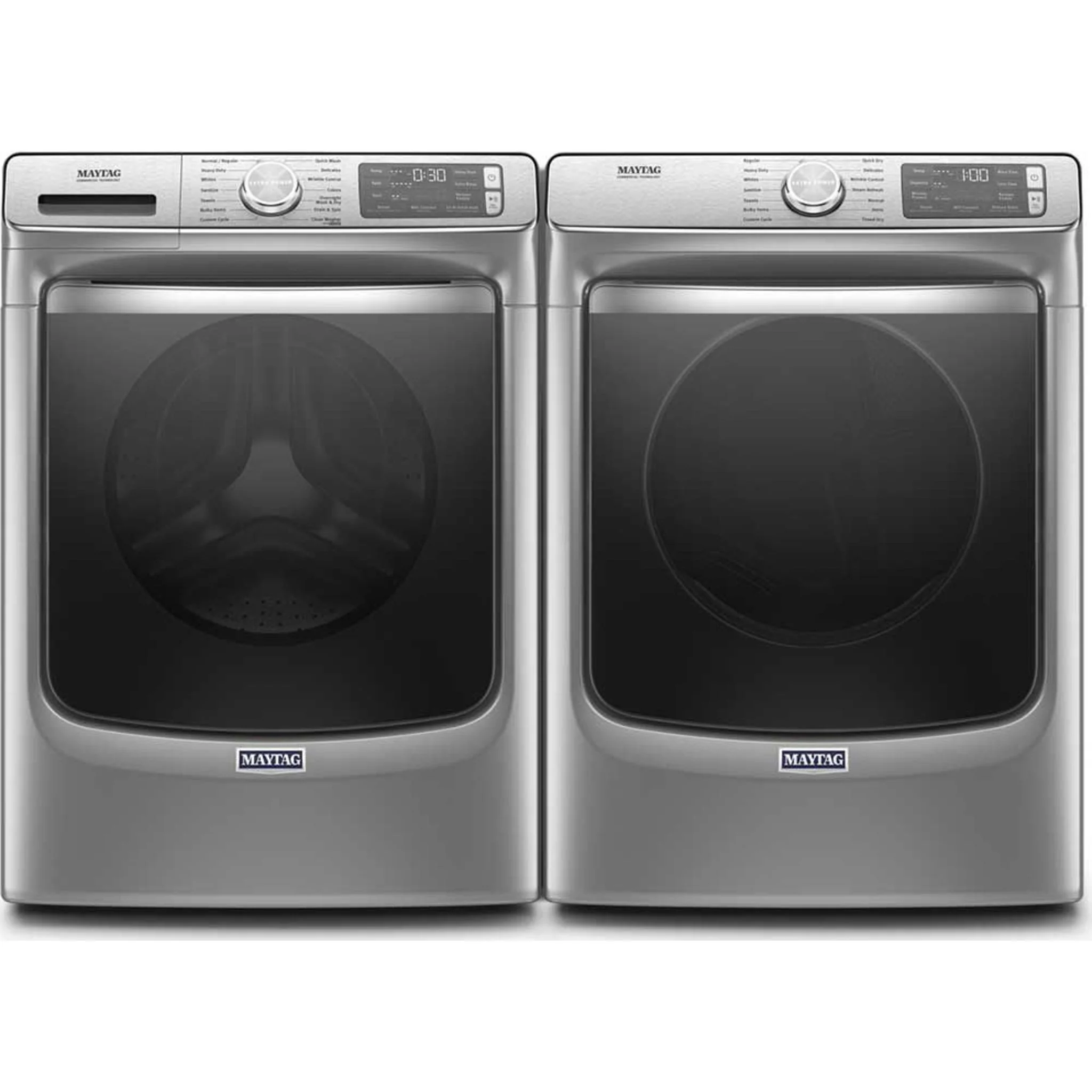 Maytag Front Load Pair (MHW8630HC-YMED8630HC) - Slate