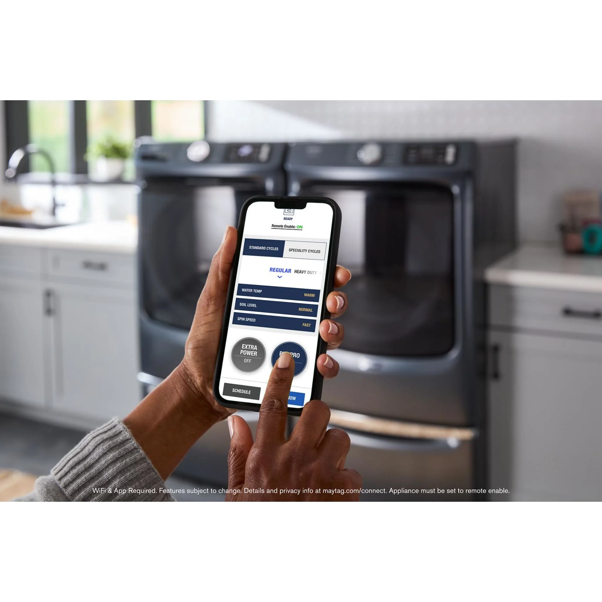 Maytag Smart Pet Pro Front Load Washer - 5.8 CU. FT. (I.E.C.) -Midnight Steel (MFW7020RF) - Image 10