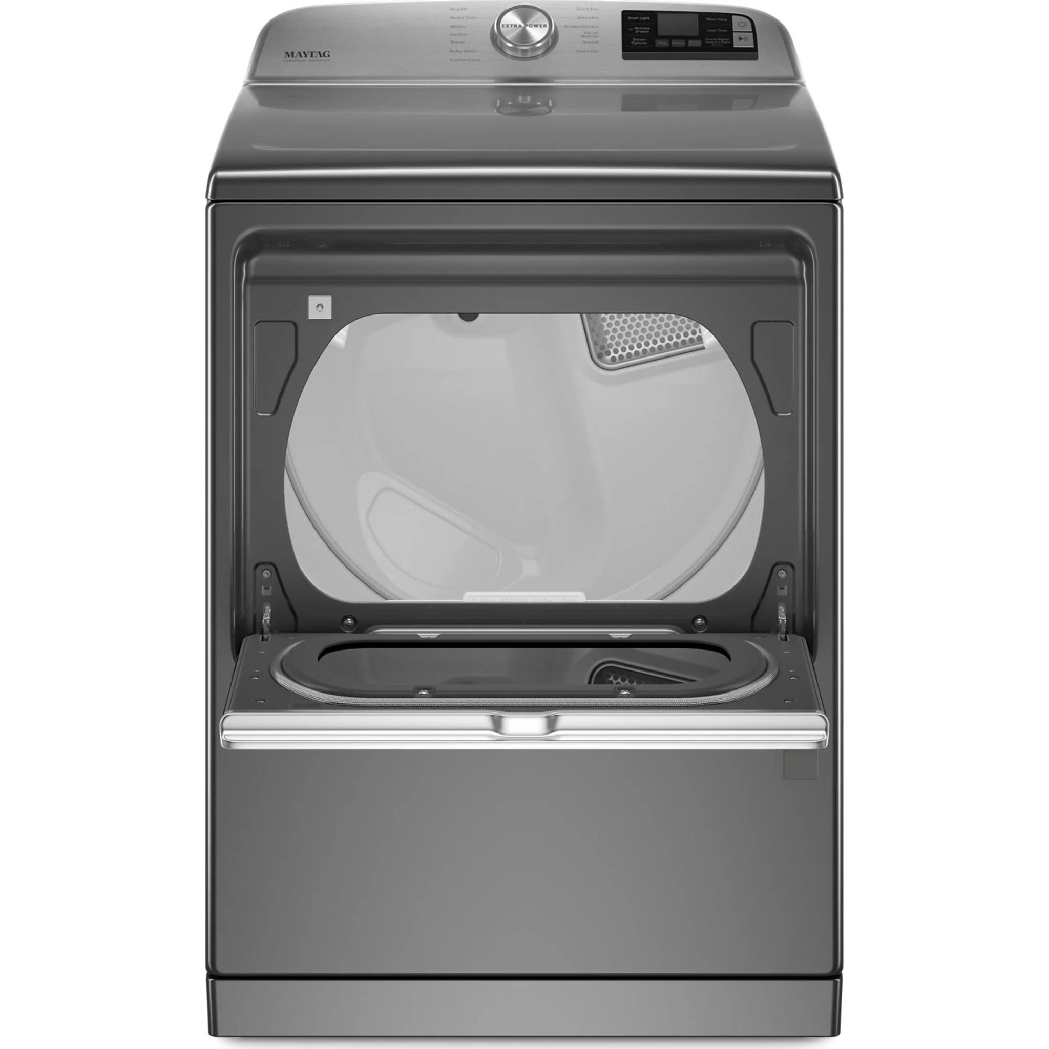Maytag Smart Top Load Gas Dryer with Extra Power Button - 7.4 cu.ft. - Metallic Slate (MGD7230HC) - Image 28