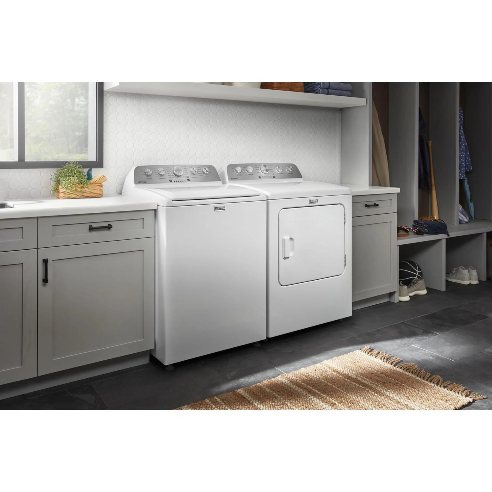Maytag Top Load Gas Dryer with Extra Power - 7.0 cu. ft. -White (MGD5030MW) - Image 4