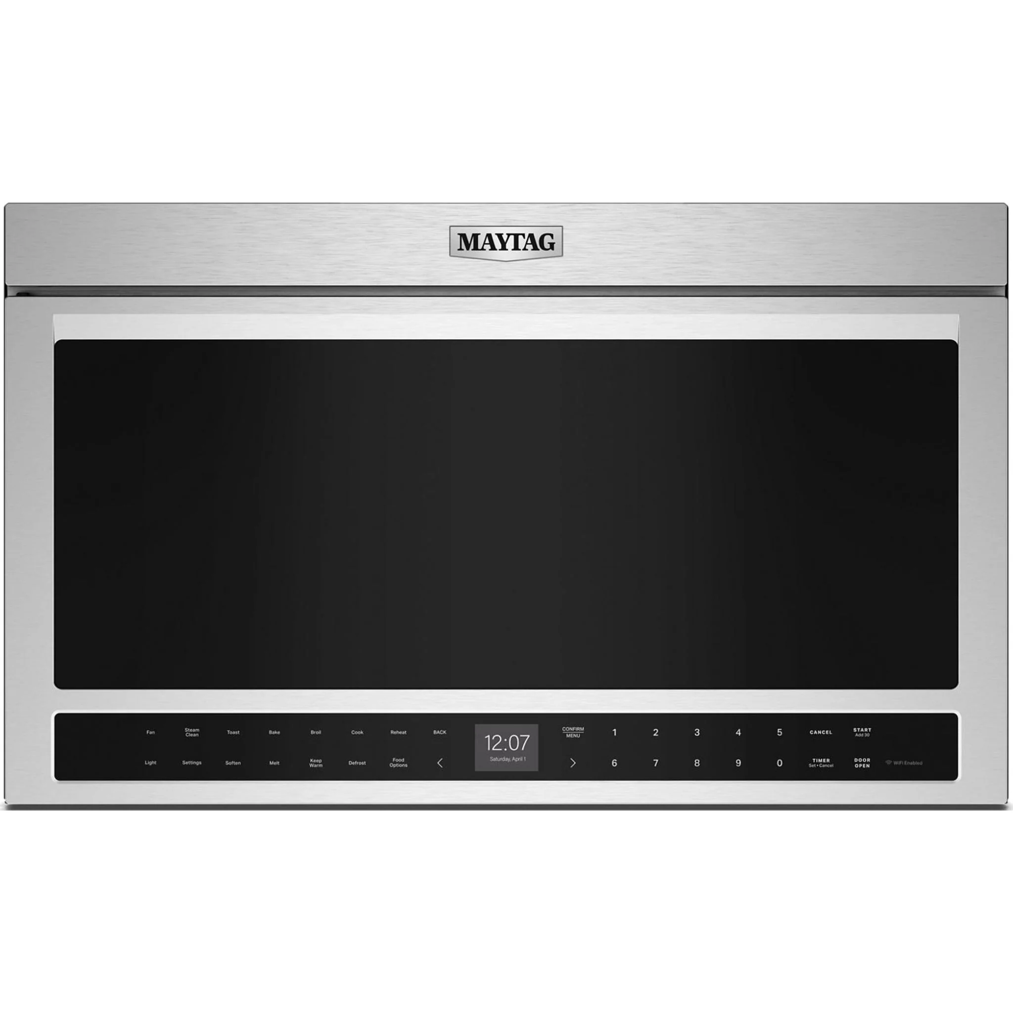 Maytag Flush Built-In Over-the-Range Microwave-Toaster Oven Combo -Fingerprint Resistant Stainless Steel (YMMMF8030PZ)