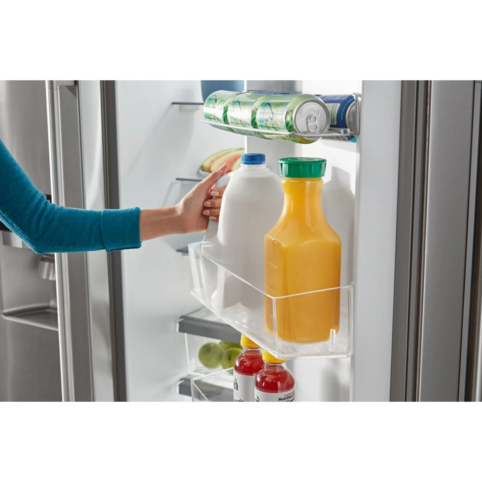 Maytag 36-Inch Wide Side-by-Side Refrigerator - 25 Cu. Ft. -Fingerprint Resistant (MRSF4036PZ) - Image 5