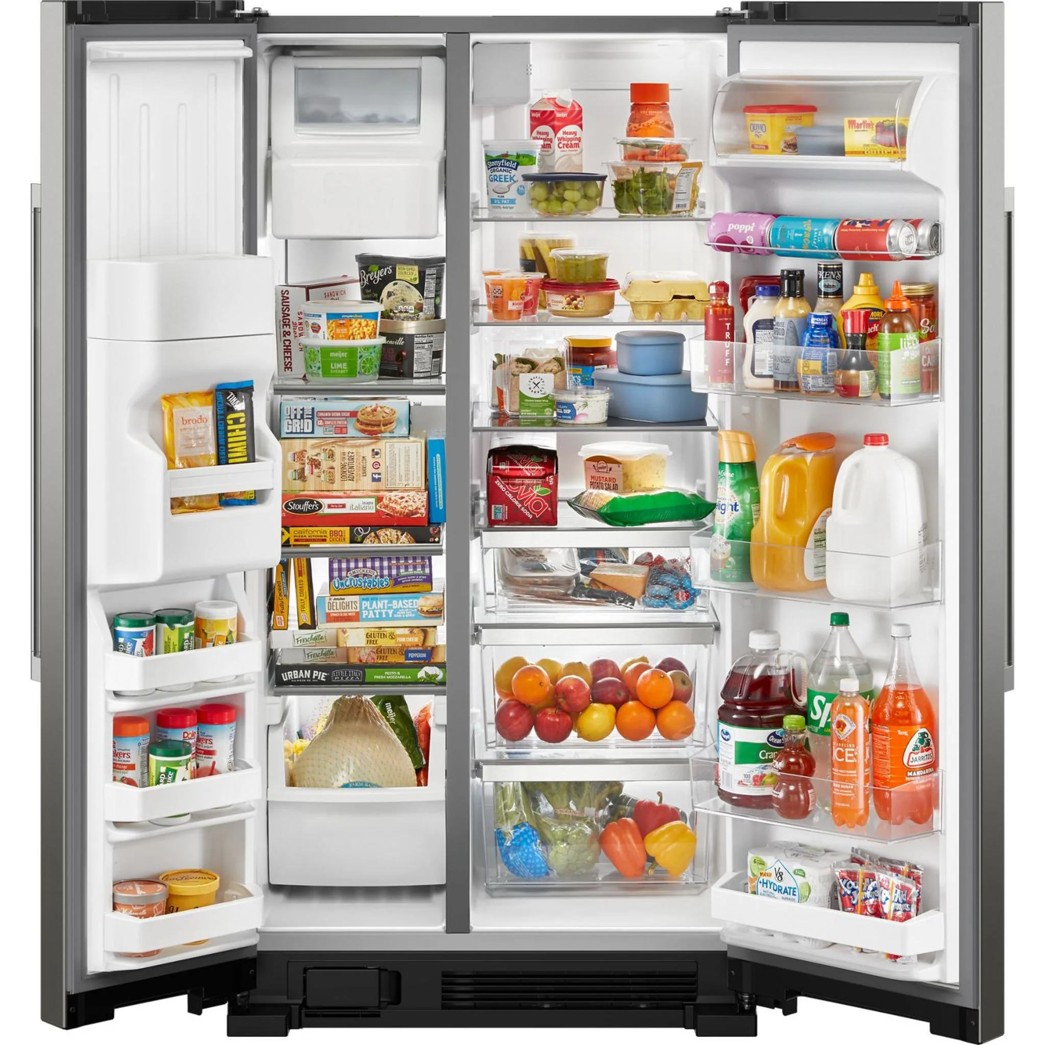 Maytag 36-Inch Wide Side-by-Side Refrigerator - 25 Cu. Ft. -Fingerprint Resistant (MRSF4036PZ) - Image 6