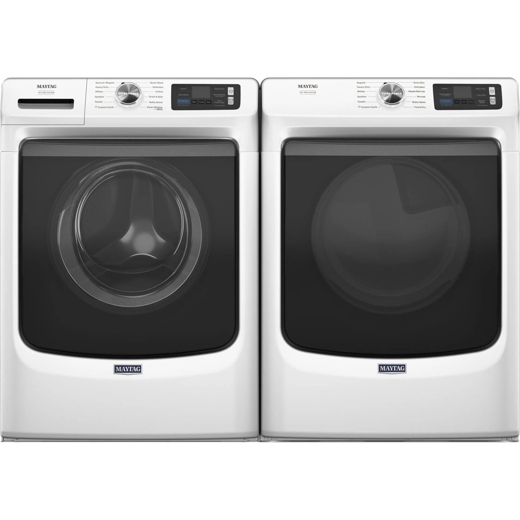 Maytag Smart Pet Pro Front Load Electric Dryer - 7.4 CU. FT. -White (YMED7020RW) - Image 27