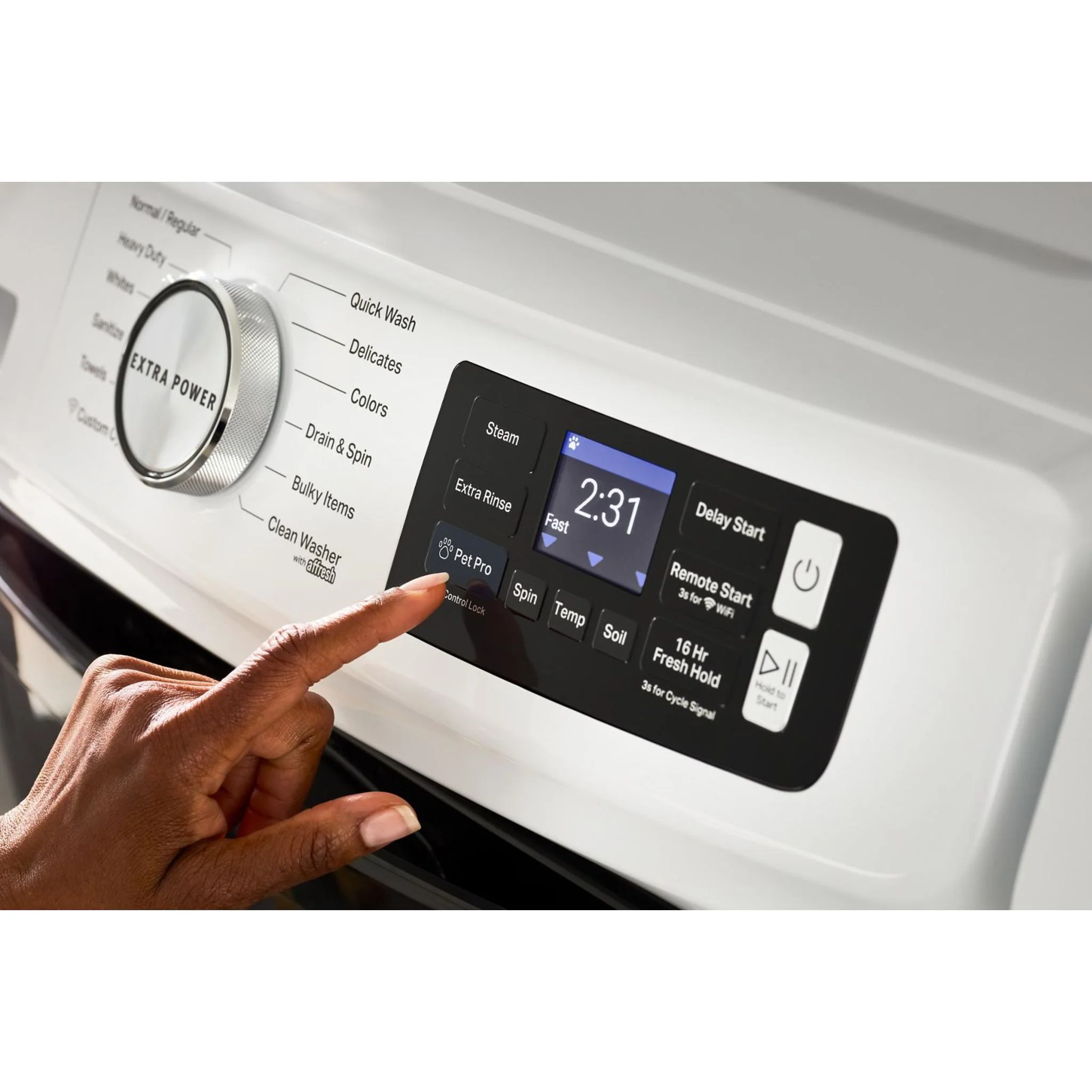 Maytag Smart Pet Pro Front Load Electric Dryer - 7.4 CU. FT. -White (YMED7020RW) - Image 65