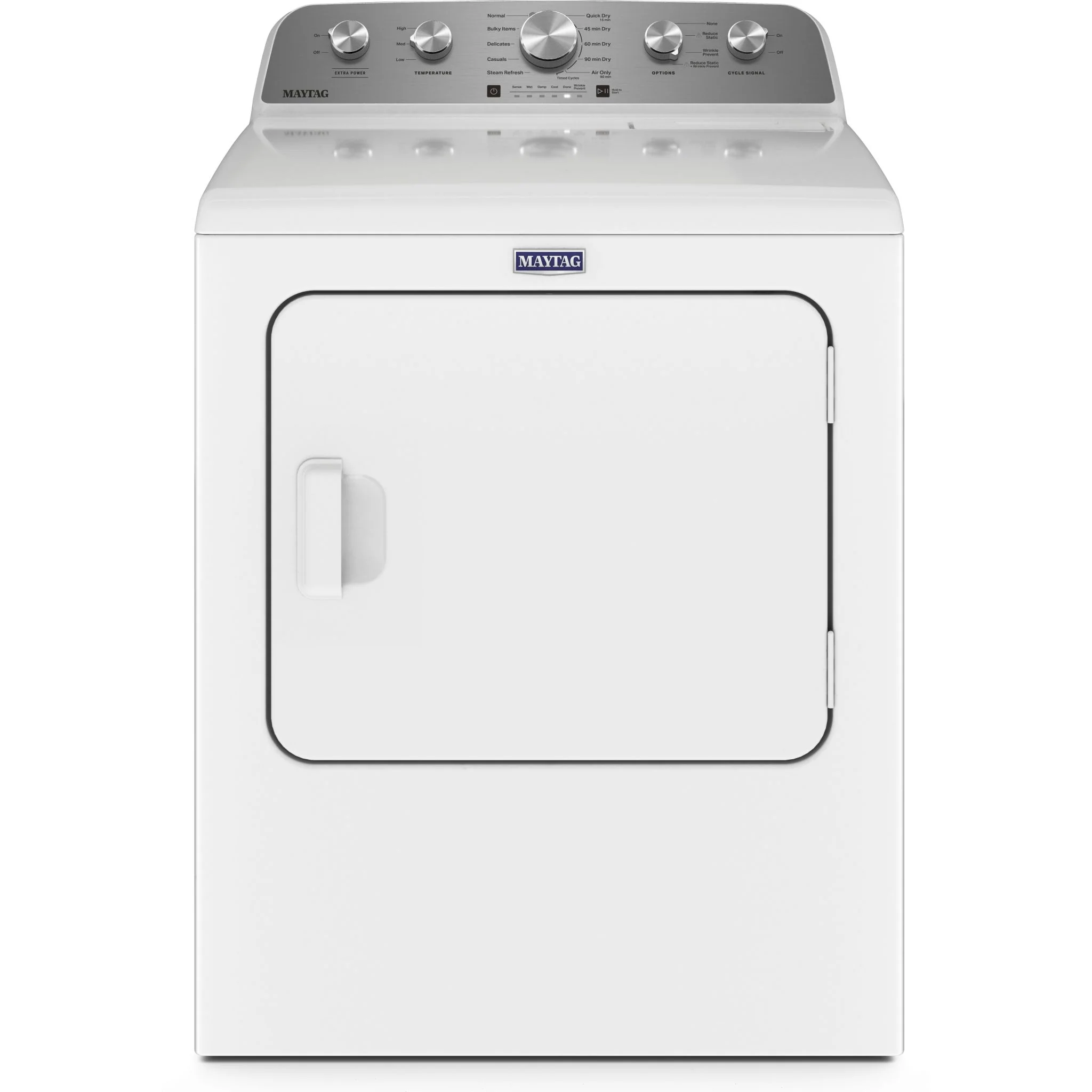 Maytag Top Load Electric Dryer with Steam-Enhanced Cycles - 7.0 cu. ft. -White (YMED5430MW)