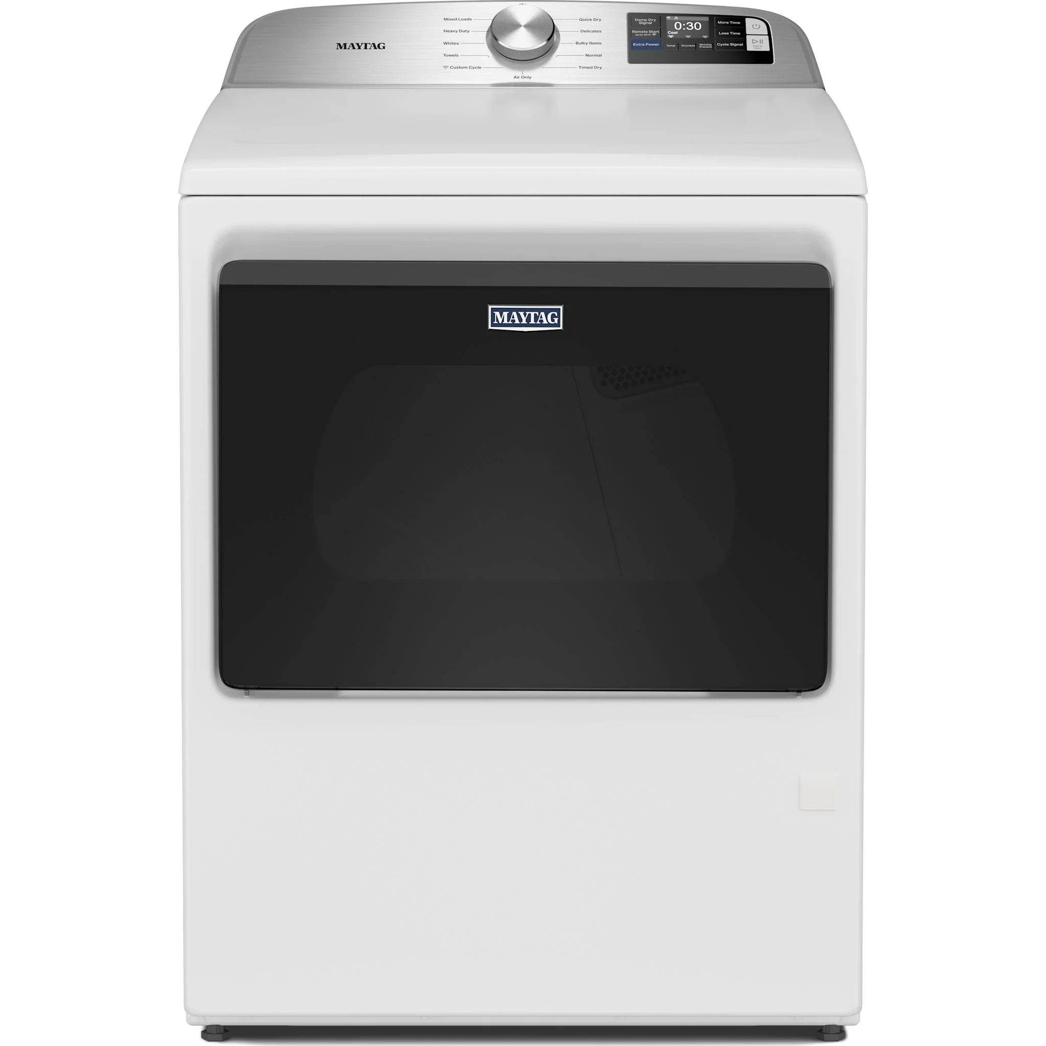Maytag Top Load Pair (MTW6205RW-YMED6205RW) - White - Image 4