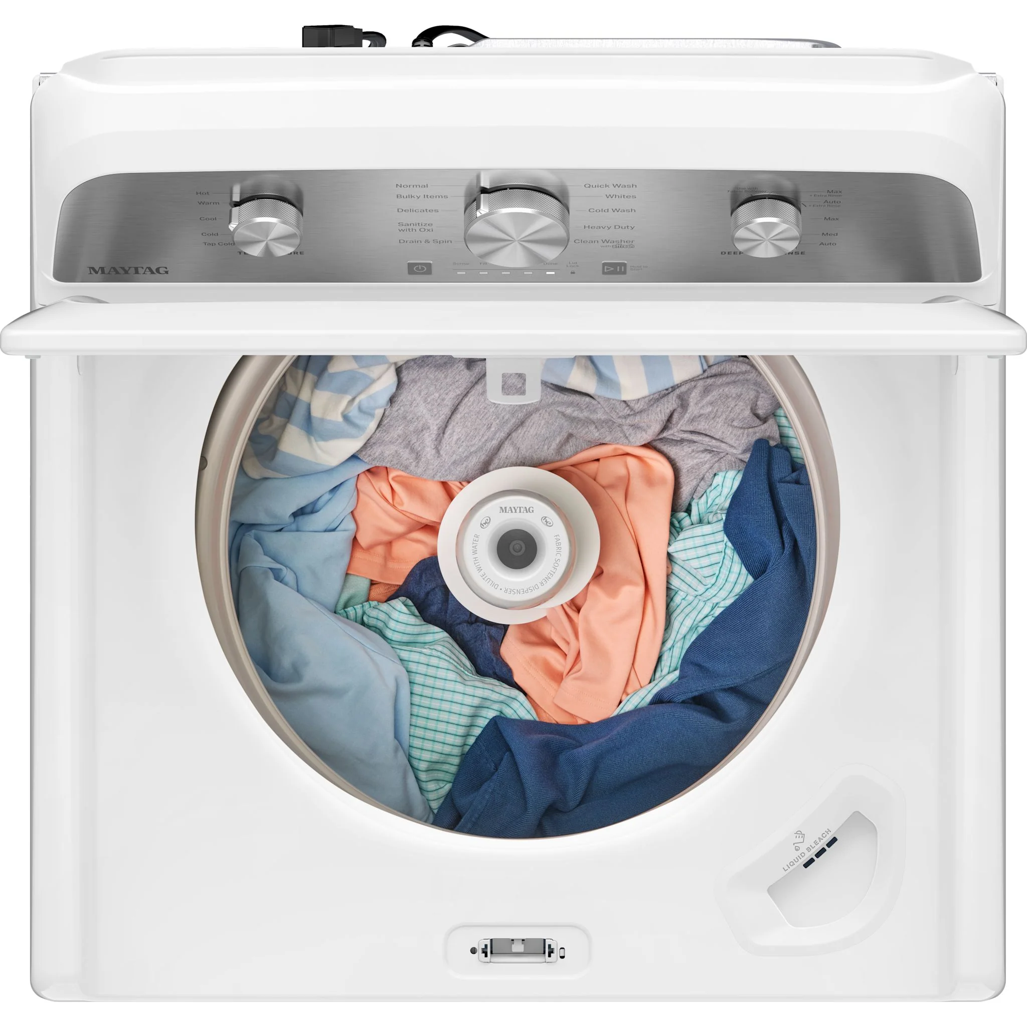 Maytag 4.8 Cu. Ft. Capacity Top Load Washer -White (MTW4205SW) - Image 11