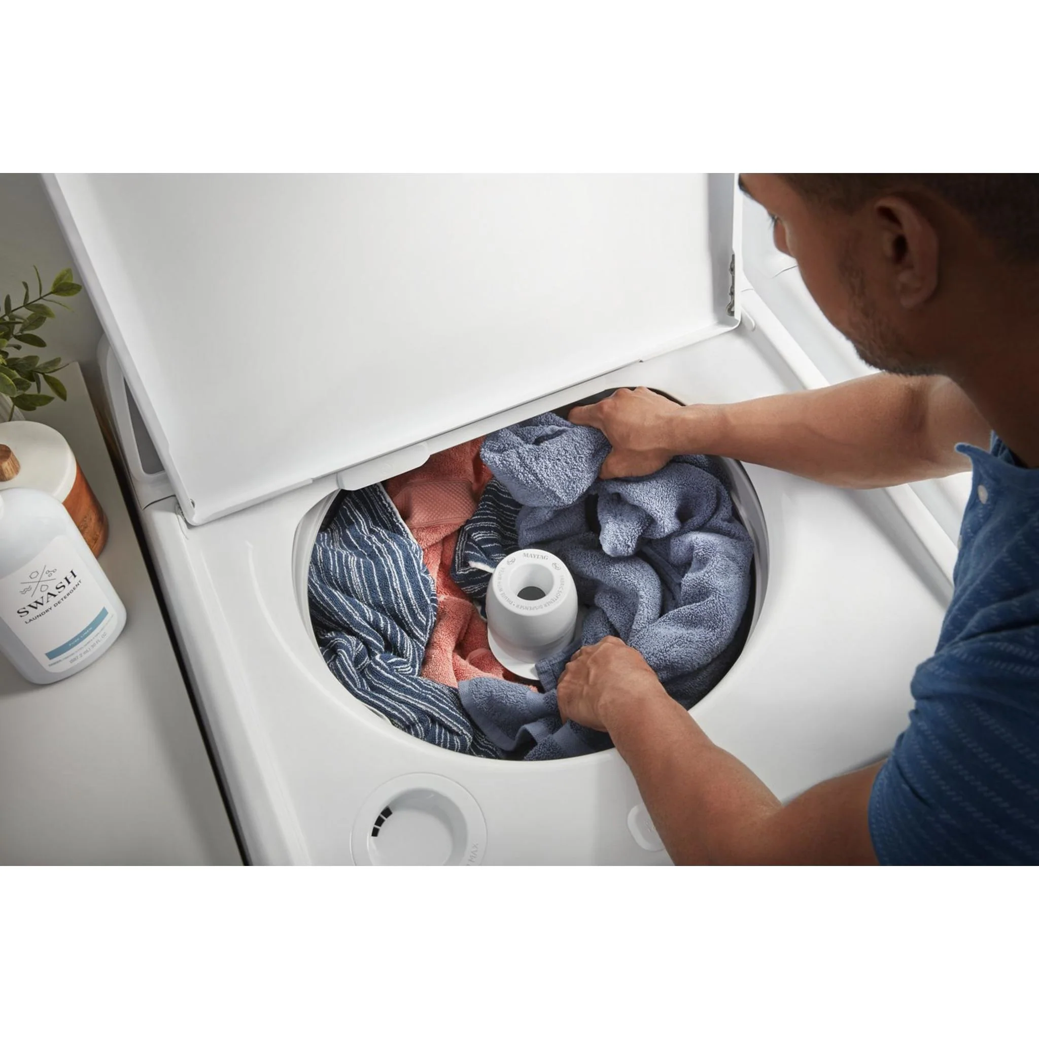 Maytag Top Load Washer with Deep Fill - 5.2 cu.ft. - White (MVW4505MW) - Image 8