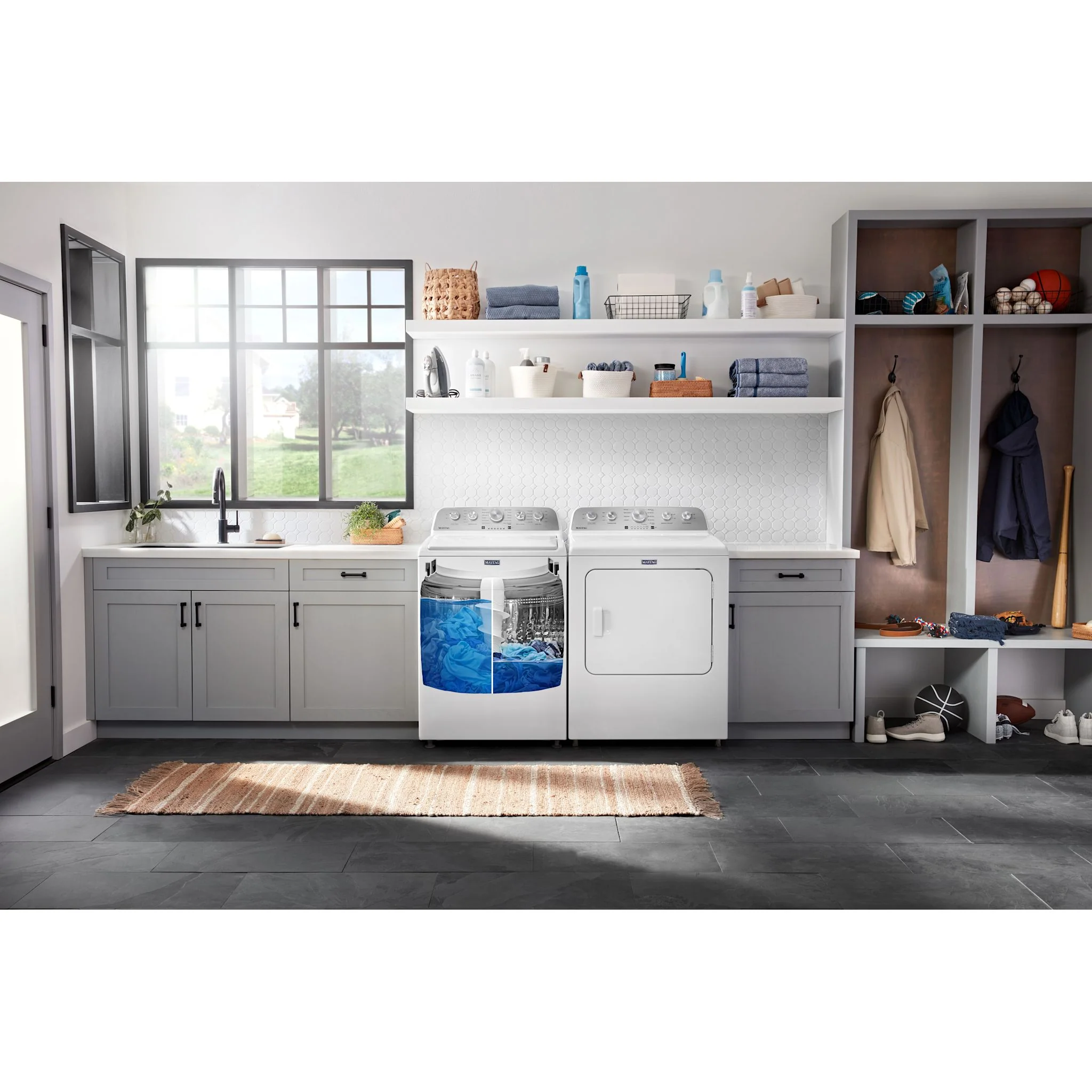 Maytag Top Load Washer with Extra Power - 5.5 cu. ft. IEC -White (MVW5430MW) - Image 18