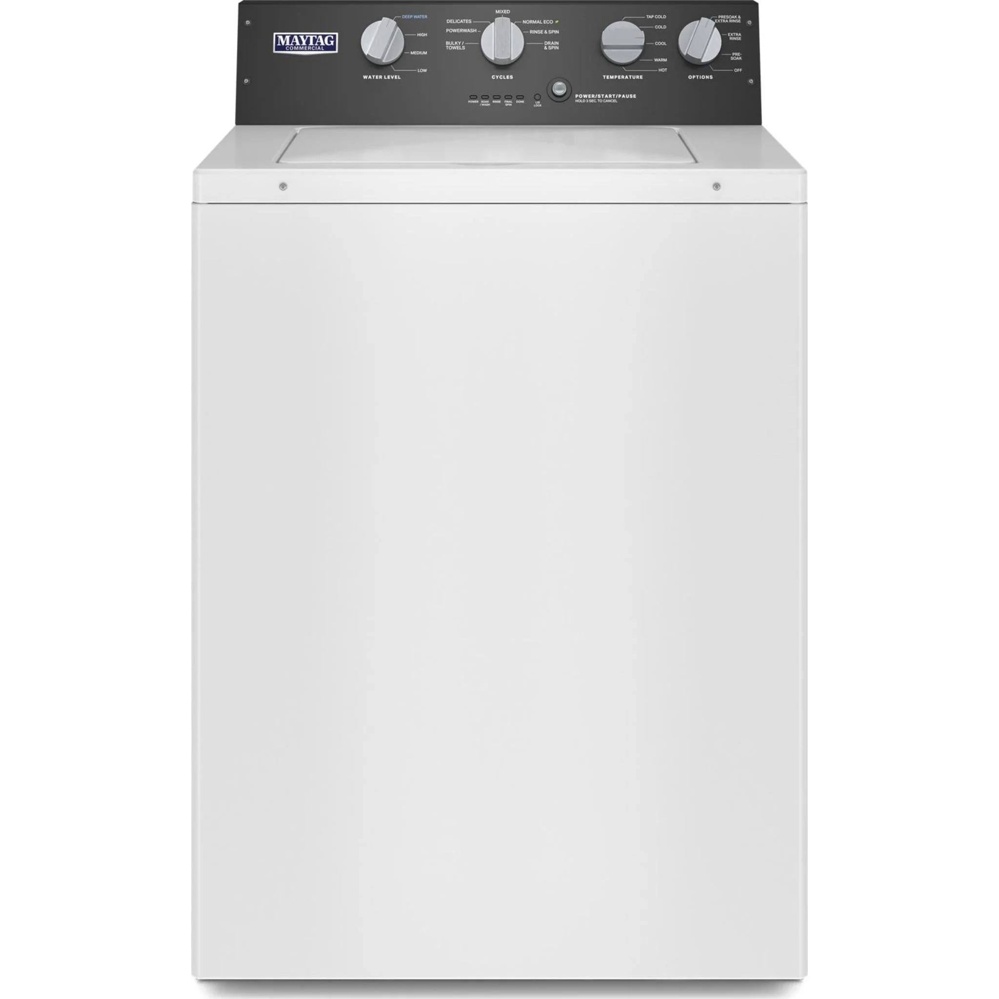 Maytag Commercial-Grade Residential Agitator Washer - 4.0 cu. ft (I.E.C.) -White (MVWP586GW)