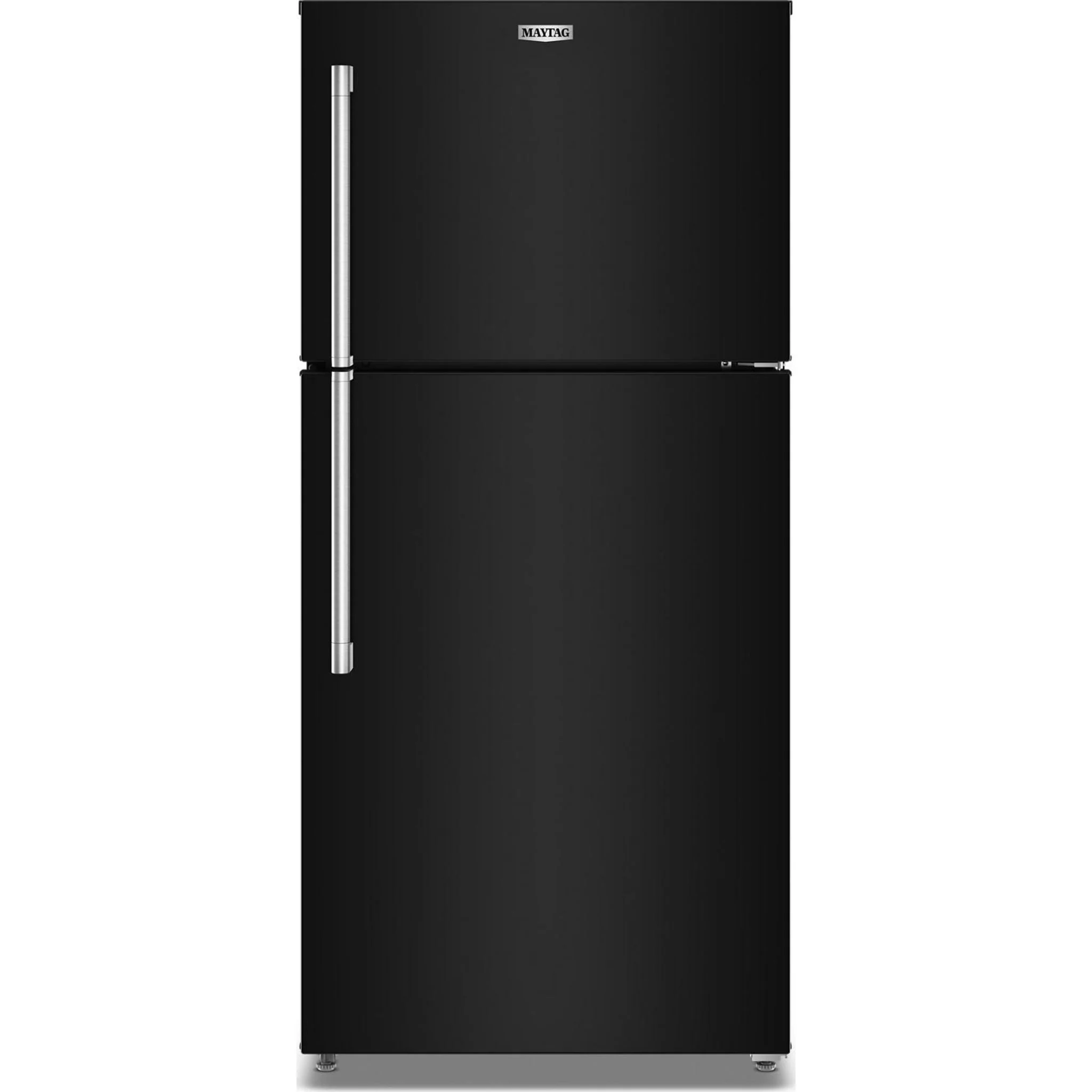 Maytag 30-Inch Wide Top-Freezer Refrigerator with Garage Mode - 19 Cu. Ft. - Black (MRTX5119SB)