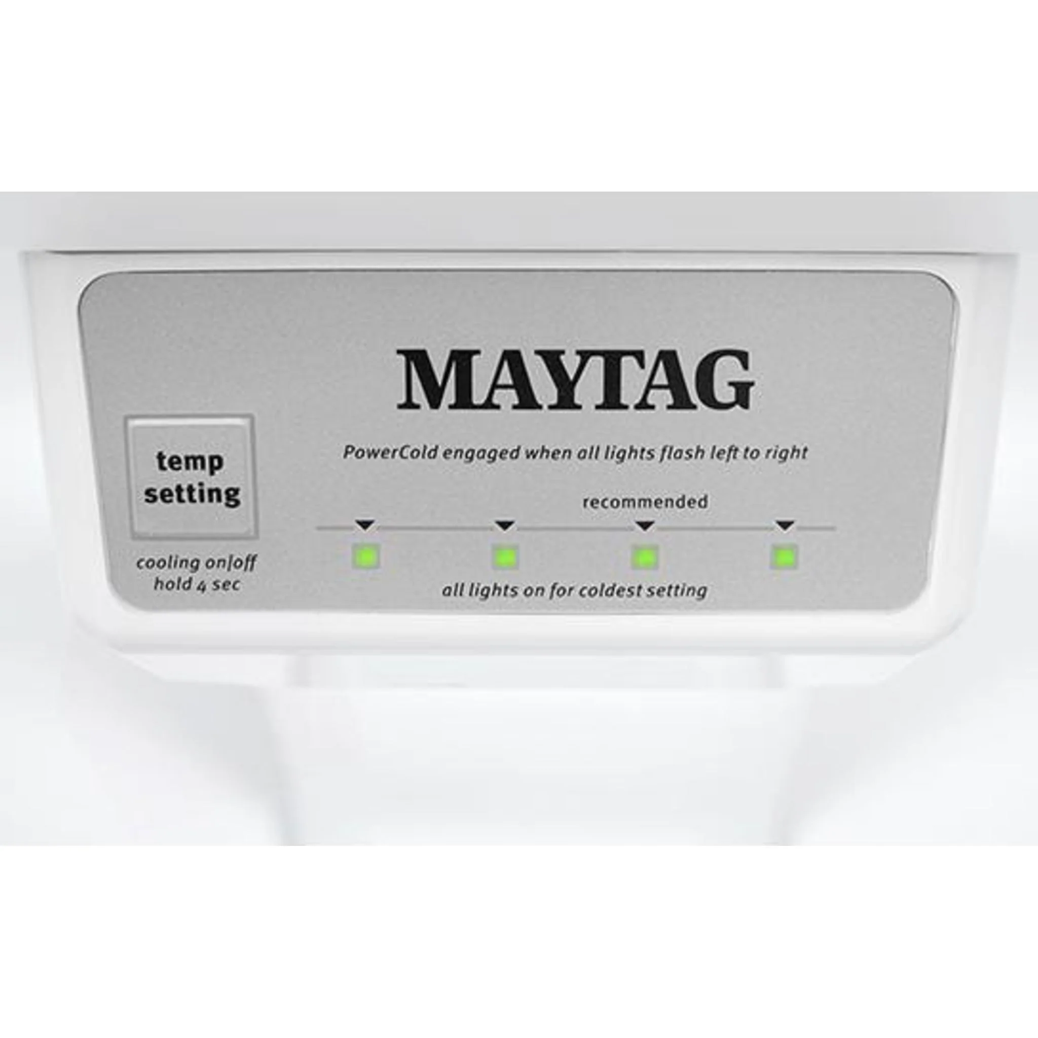 Maytag Top Mount Fridge (MRTX5121TW) - White - Image 2