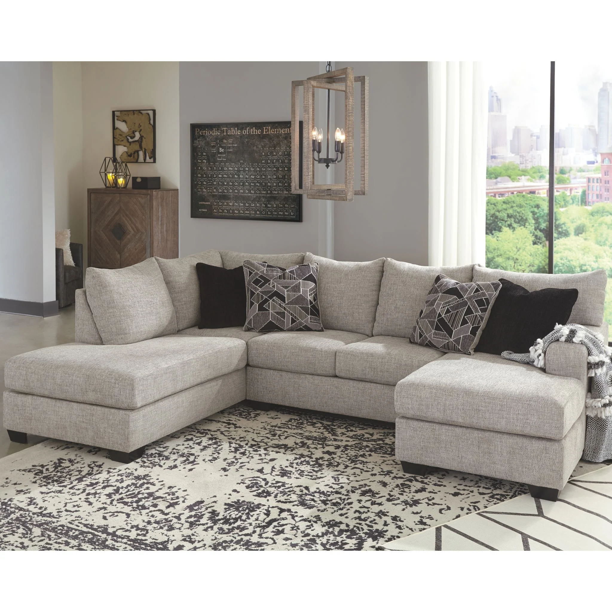 Megginson 2 Piece Sectional with Chaise - Image 2