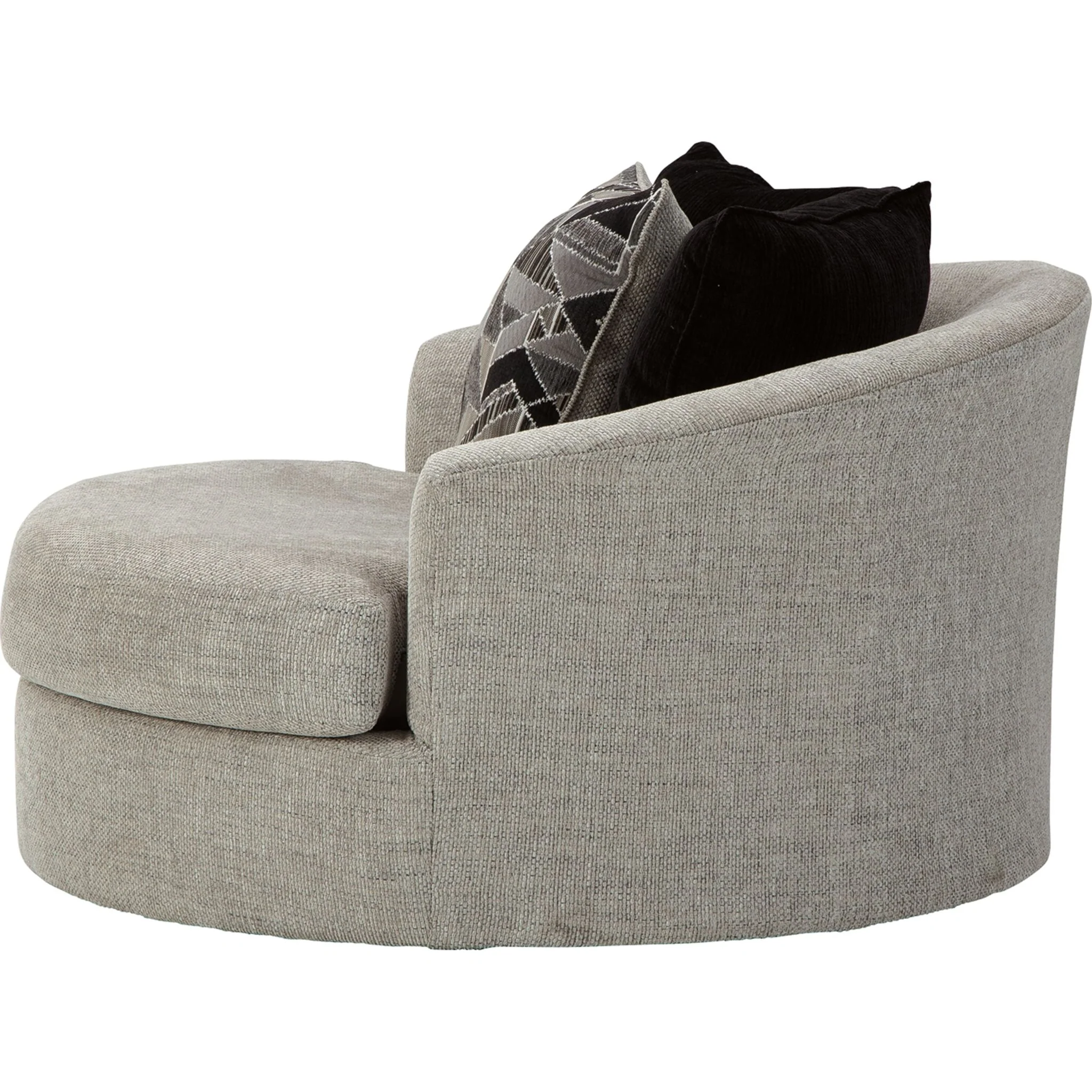 Megginson Swivel Chair - Storm - Image 5