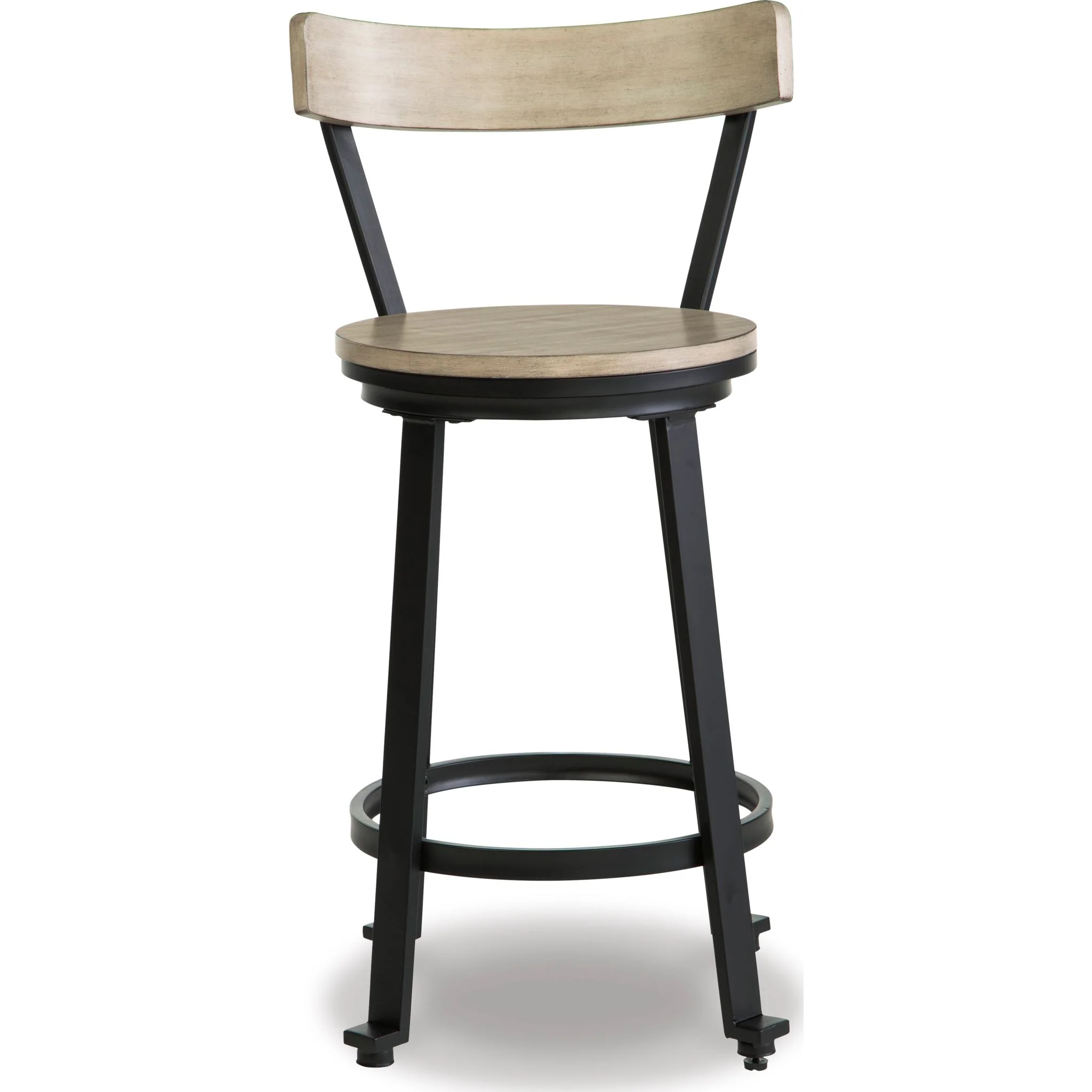 Melenski Counter Height Stool - Light Tan/Black - (D271-124) - Image 3