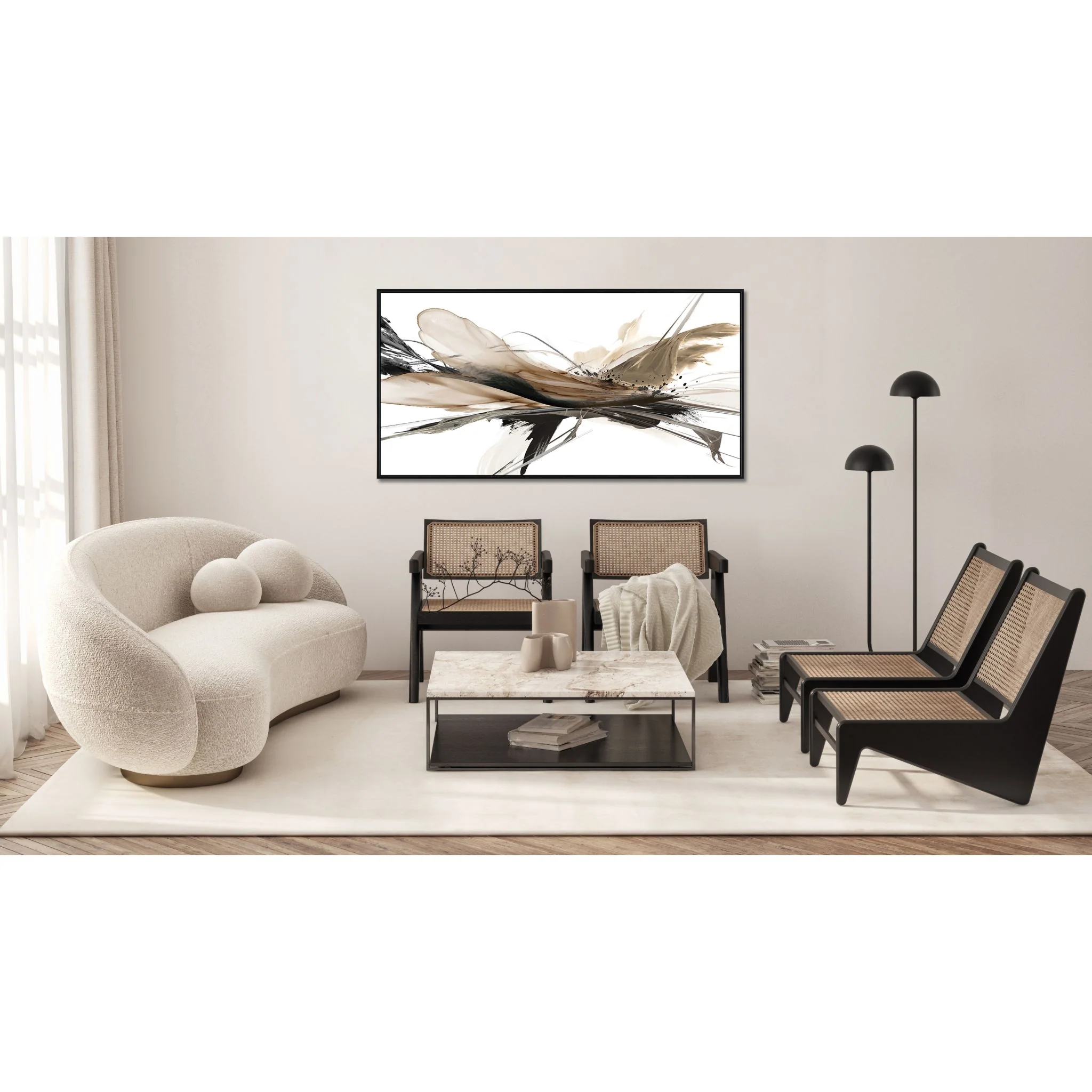Melting Light Canvas 56.00" x 28.00" - Image 2
