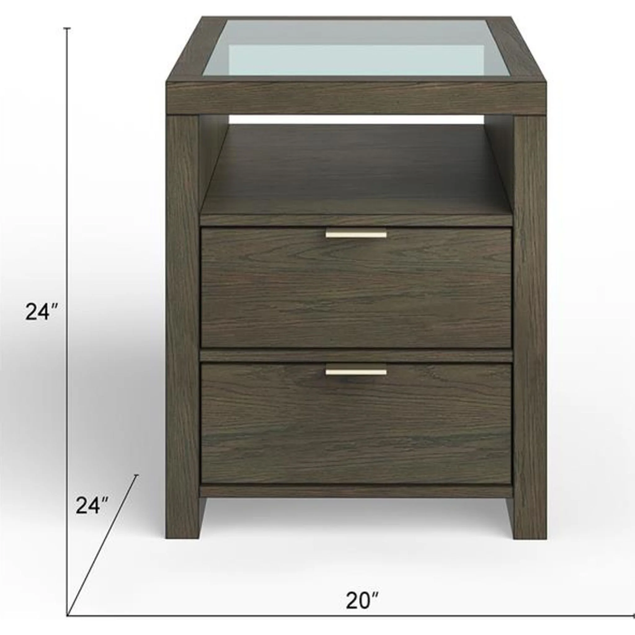 Merrick End Table - Homestead Brown - Image 3