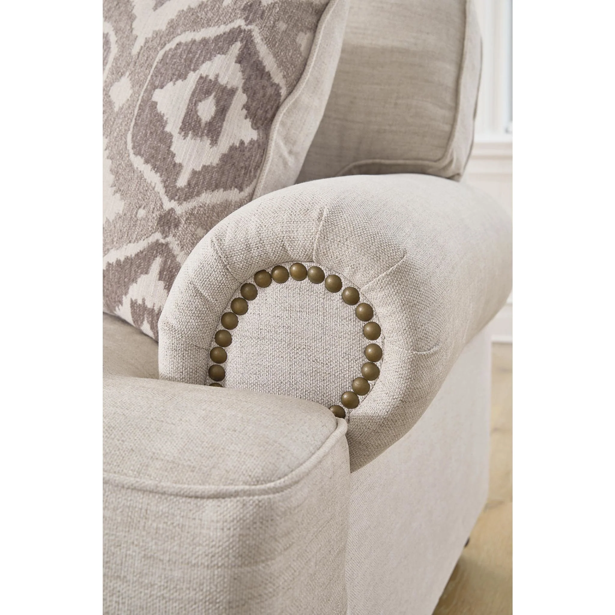 Merrimore Chair and a Half - Linen - Image 6