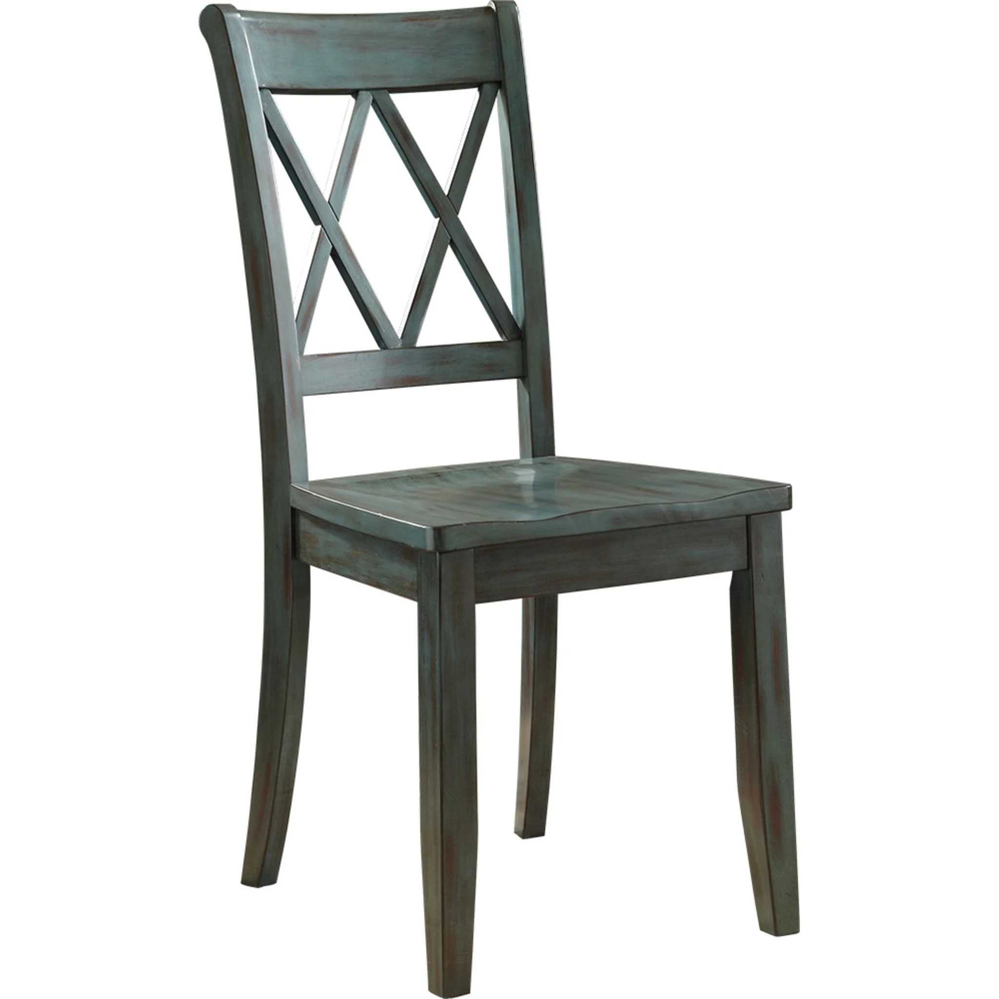 Mestler Side Chair - Blue - (D540-101)