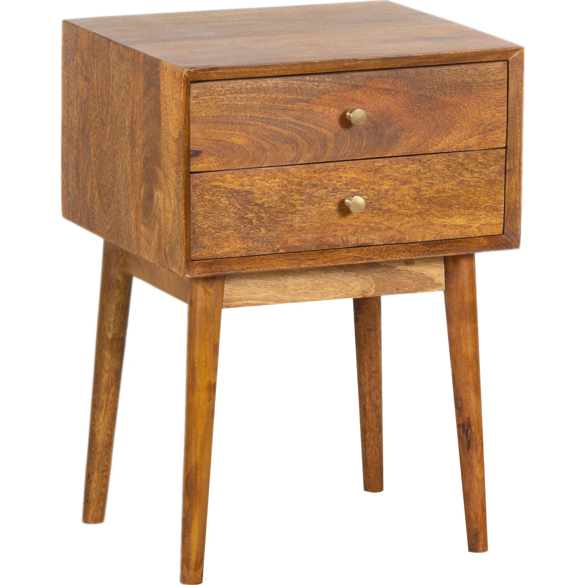 Mid Century Nightstand - Cognac - Image 2